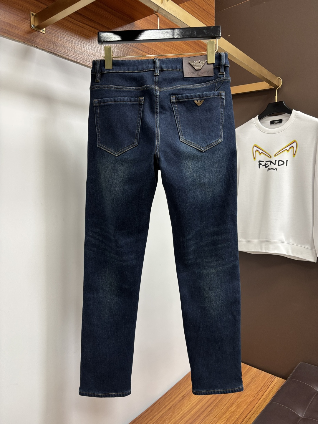 Armani Jeans Cotton Fleece Lined