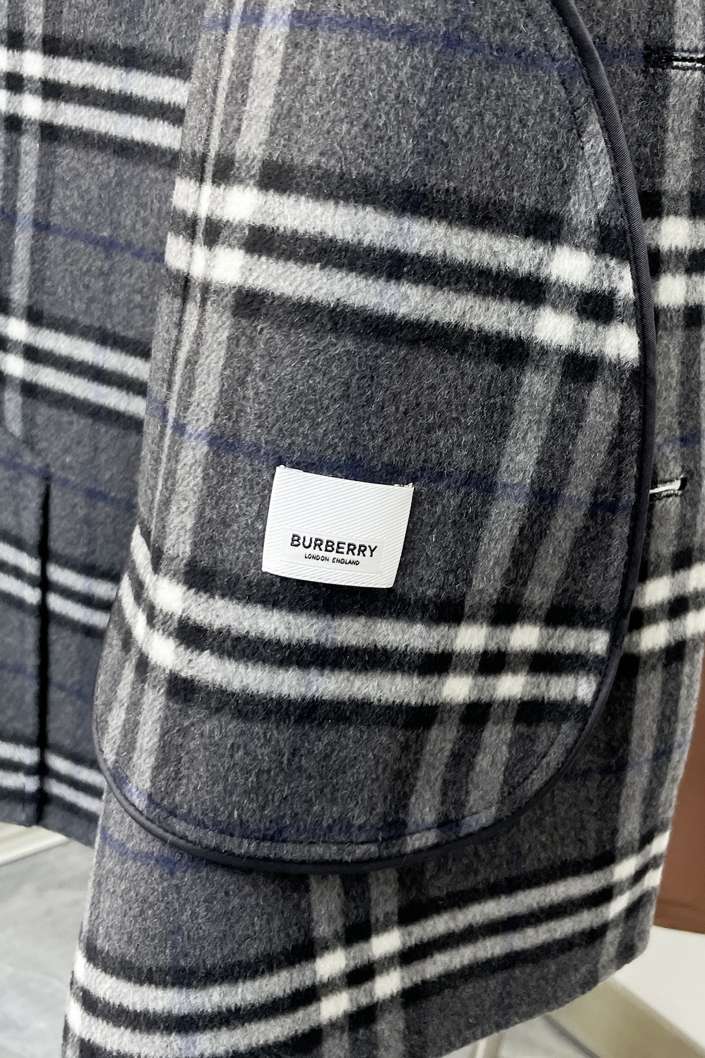 Burberry Male Basic Clothing Wool Black Slim Fit S-xxl