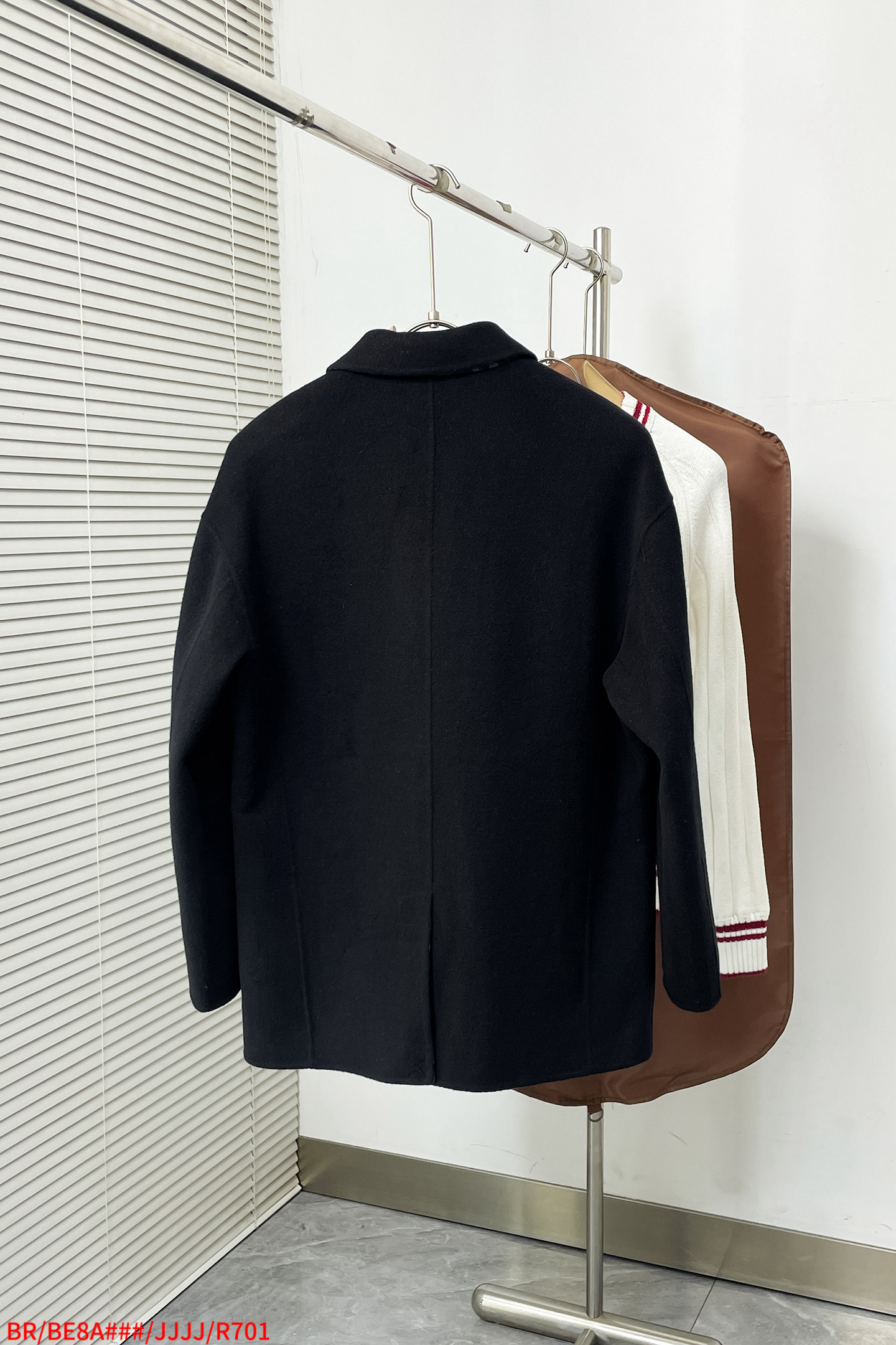 Burberry Male Basic Clothing Wool Black Slim Fit S-xxl