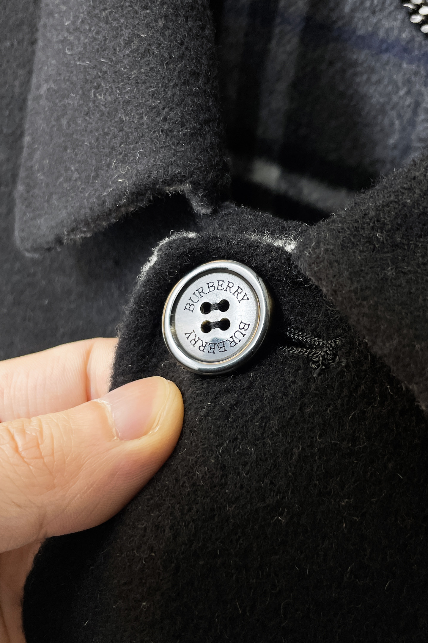 Burberry Male Basic Clothing Wool Black Slim Fit S-xxl