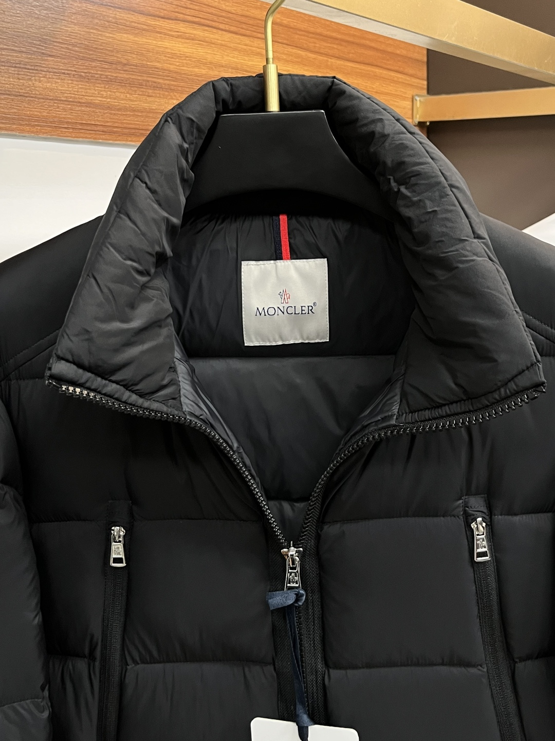 Moncler Male Down Jacket White Duck Down Slim Fit M-l