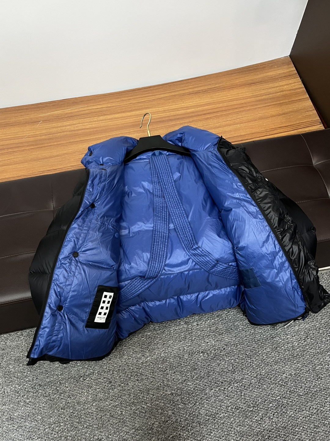 Moncler Male Down Jacket White Duck Down Slim Fit M-l