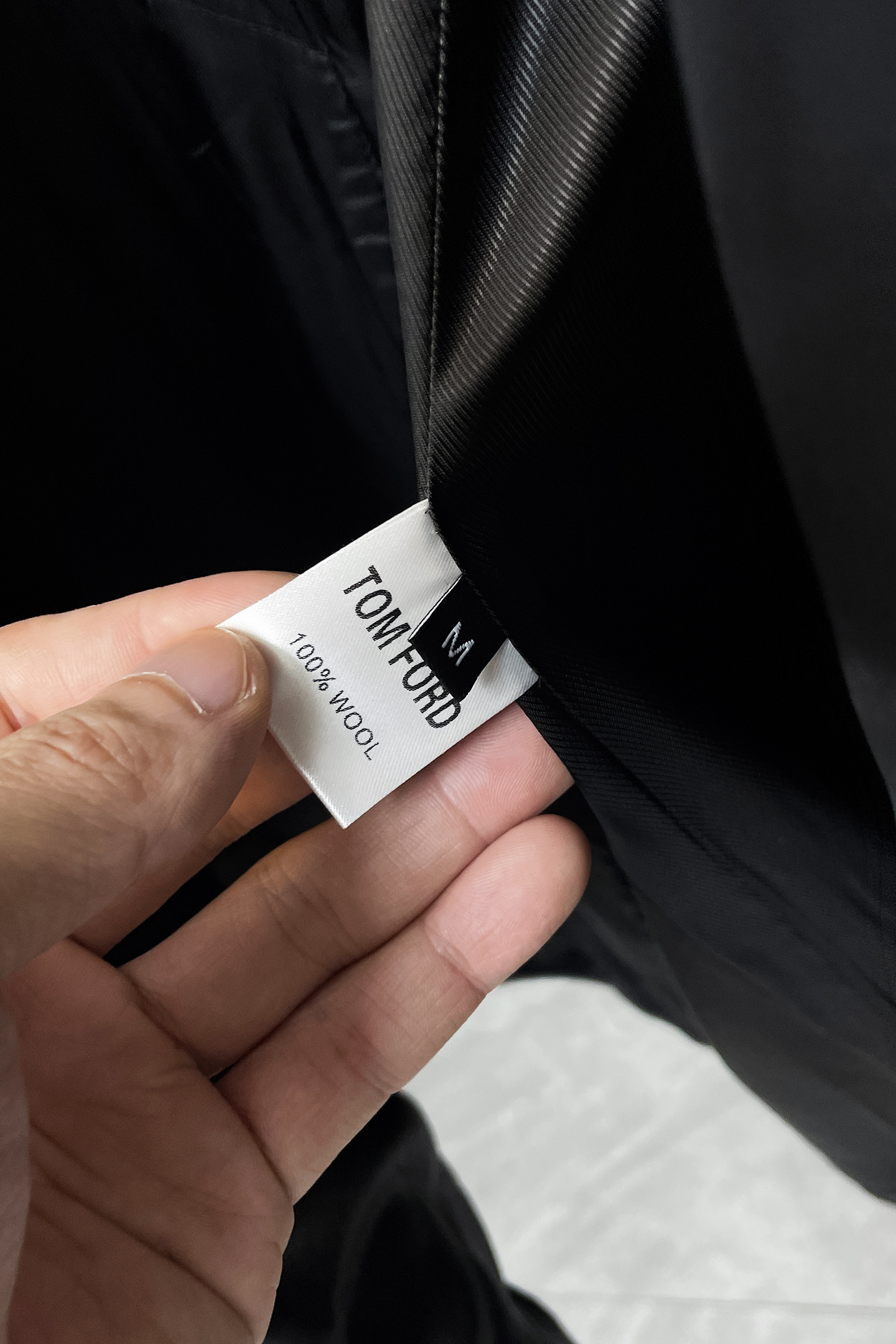 Tom Ford Male Basic Clothing Wool M-xl