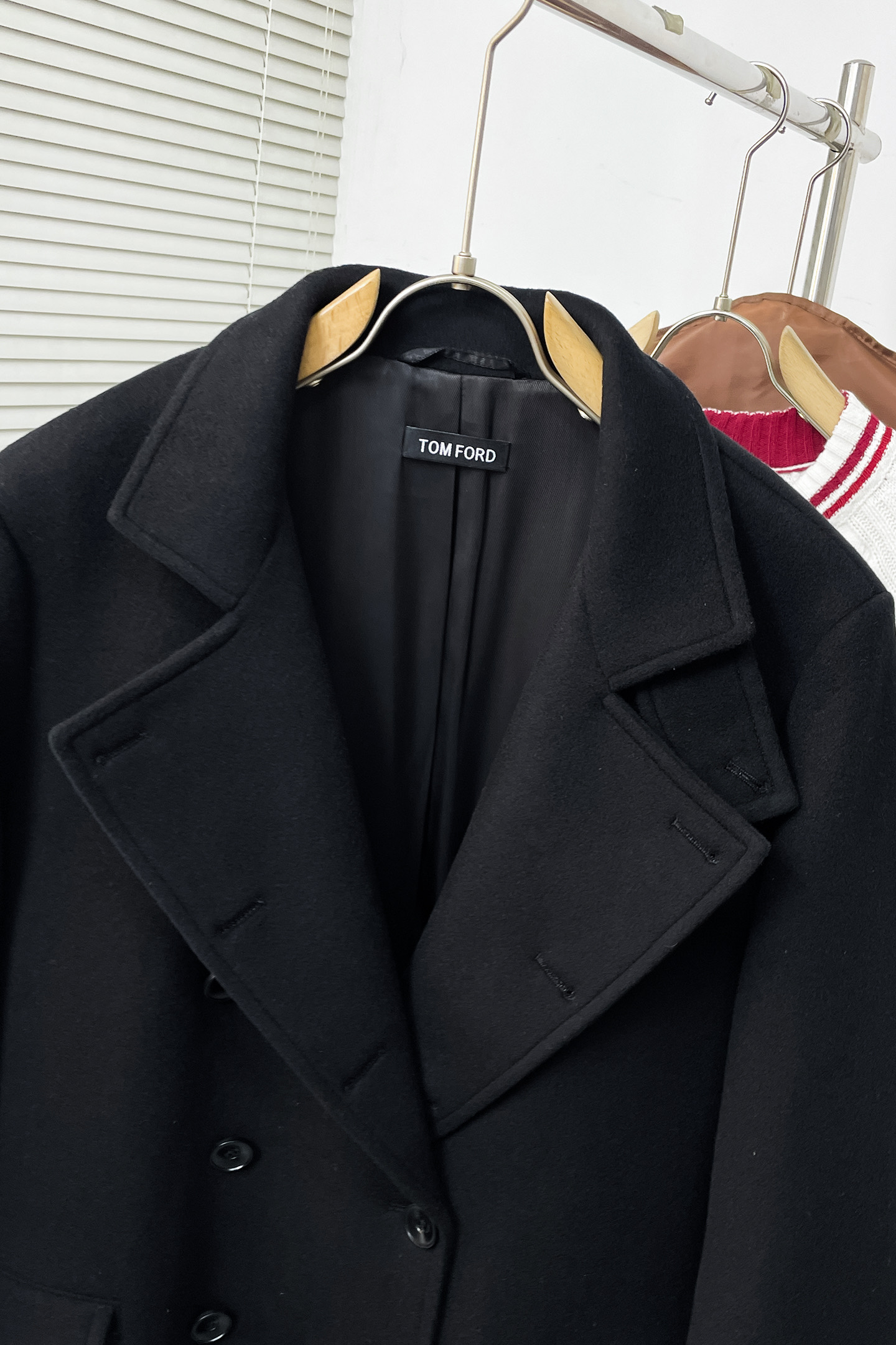 Tom Ford Male Basic Clothing Wool M-xl