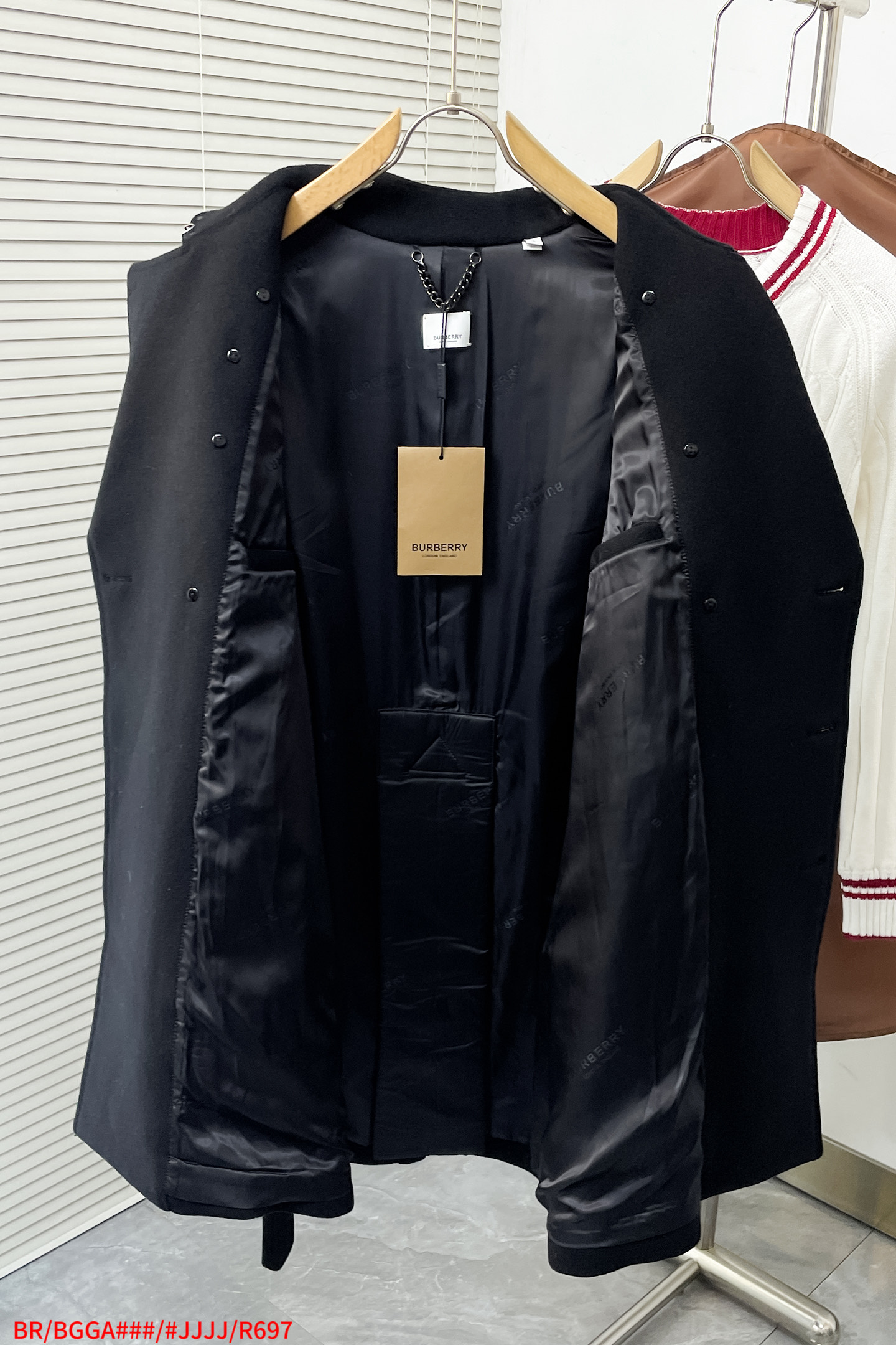 Burberry Male Basic Clothing Cashmere Black S-xxl
