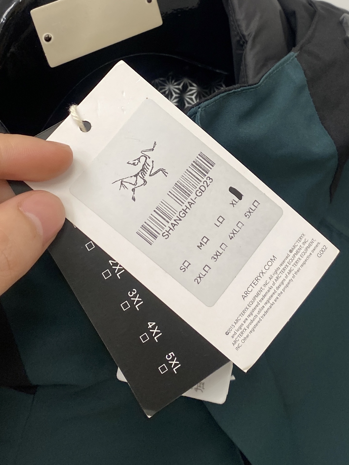 Arcteryx Male Down Jacket L-xl