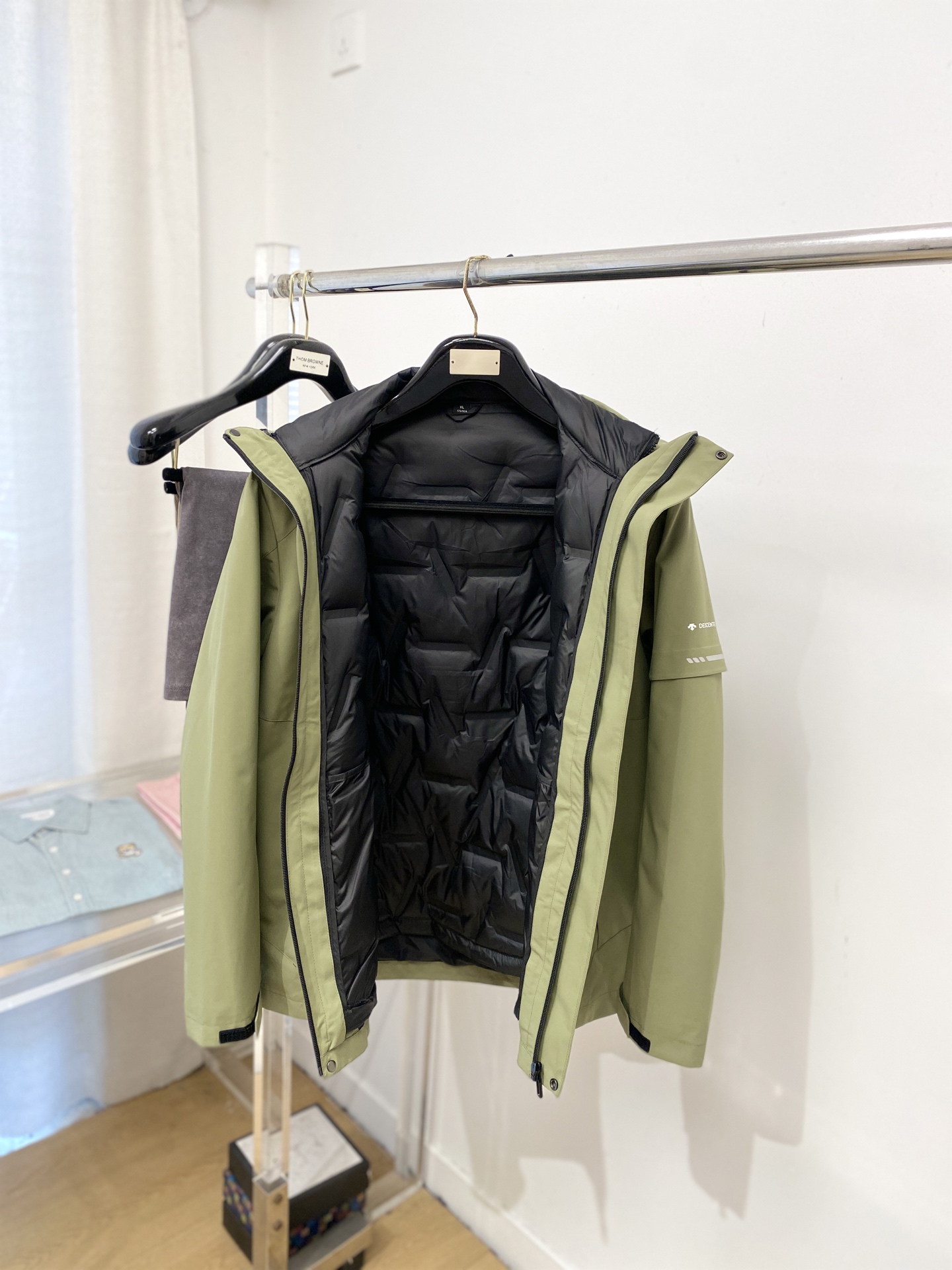 Descente Male Down Jacket S-l-xl