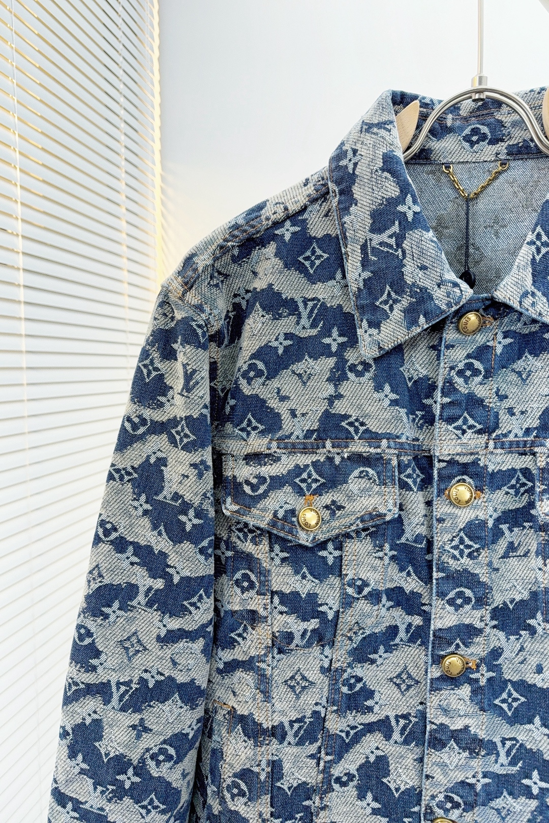 Louis Vuitton Basic Clothing Blue Loose Fit S-l-xl