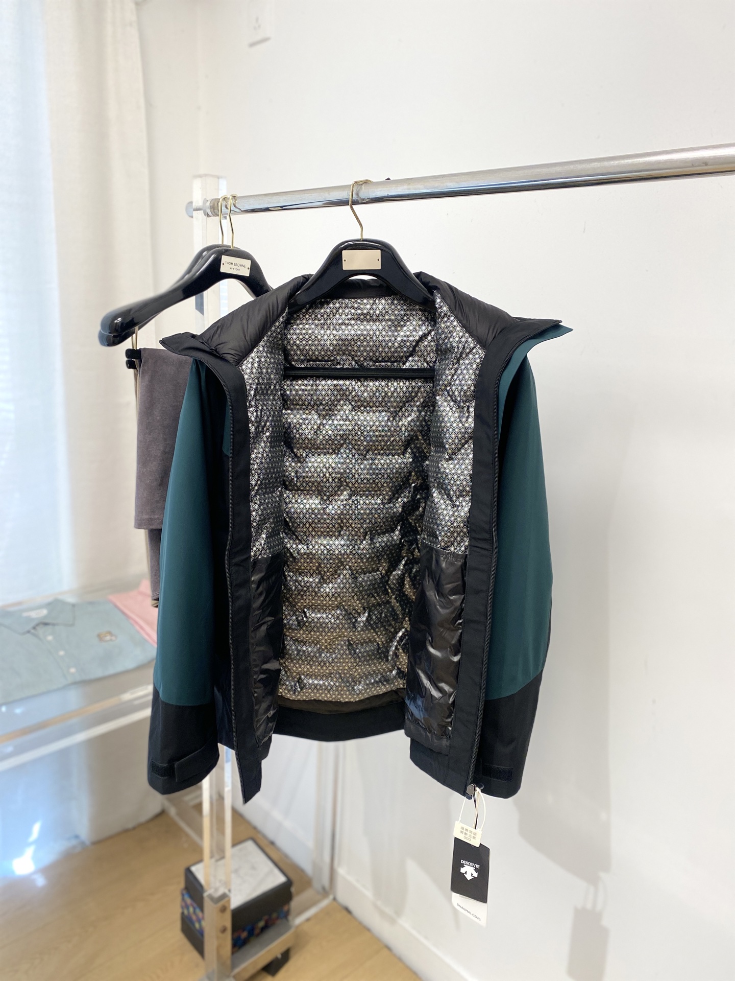 Descente Male Down Jacket S-l-xl