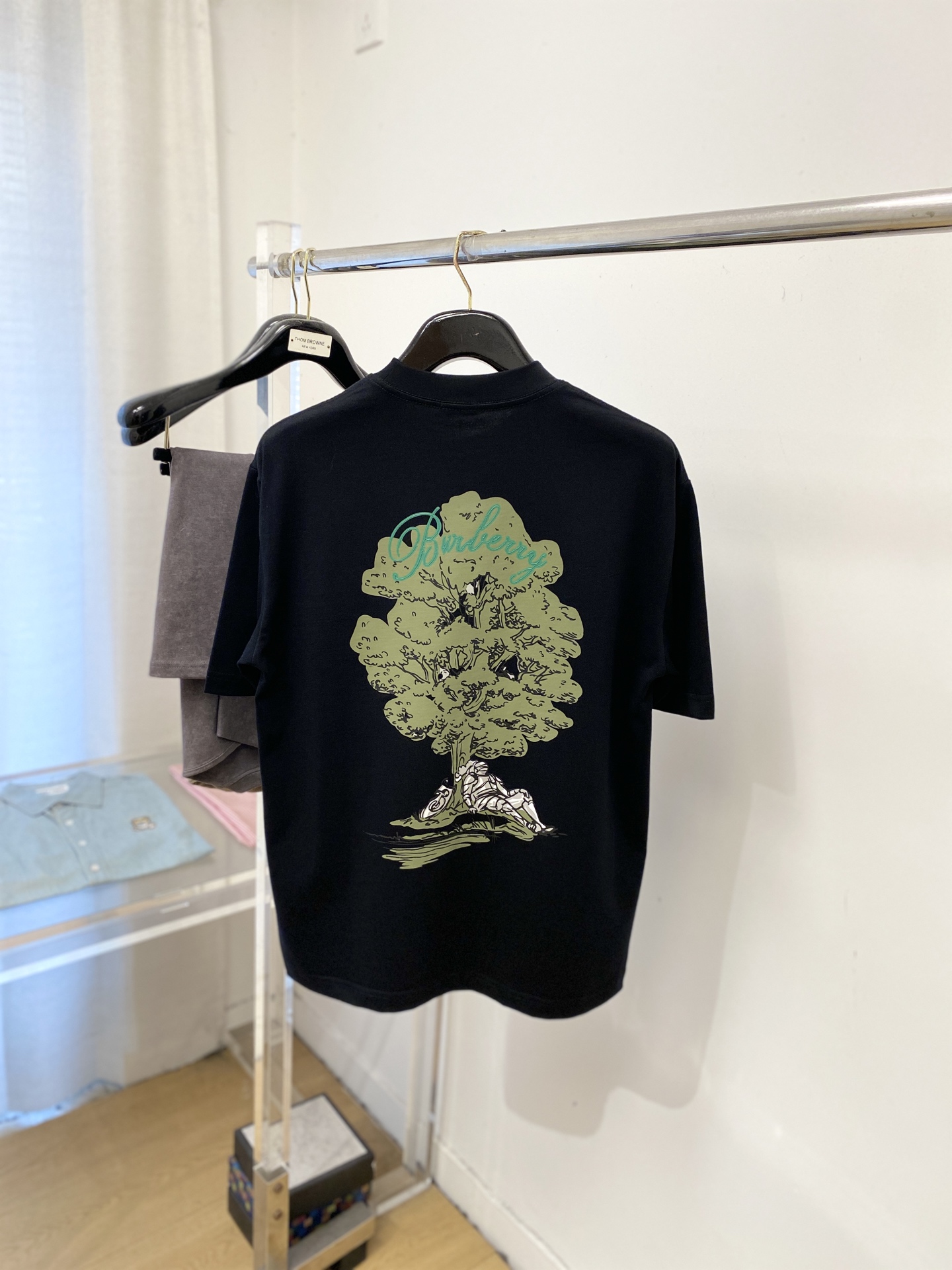 Burberry Basic Clothing Cotton Printed M-l-xl