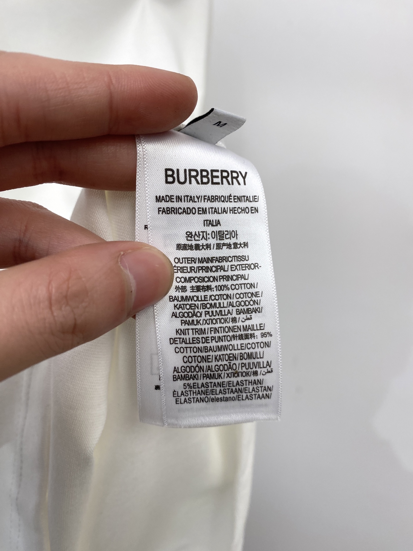 Burberry Basic Clothing Cotton Printed M-l-xl