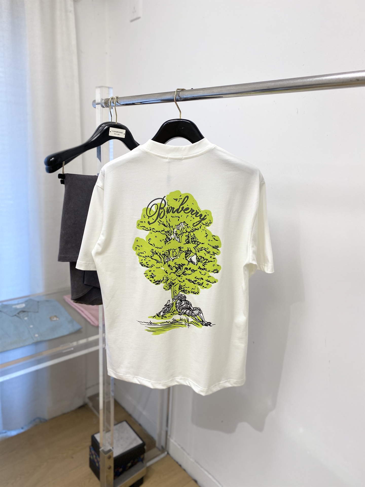 Burberry Basic Clothing Cotton Printed M-l-xl