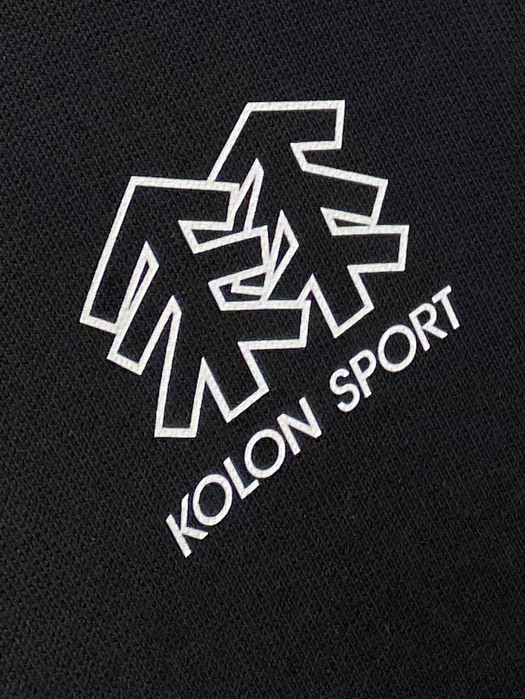 Kolon Sport Hoodie Cotton Printed S-m-l-xl
