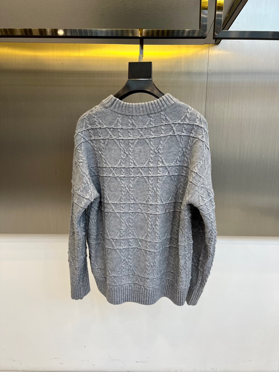 Dior Female Basic Clothing Cotton Gray Slim Fit S-l-50