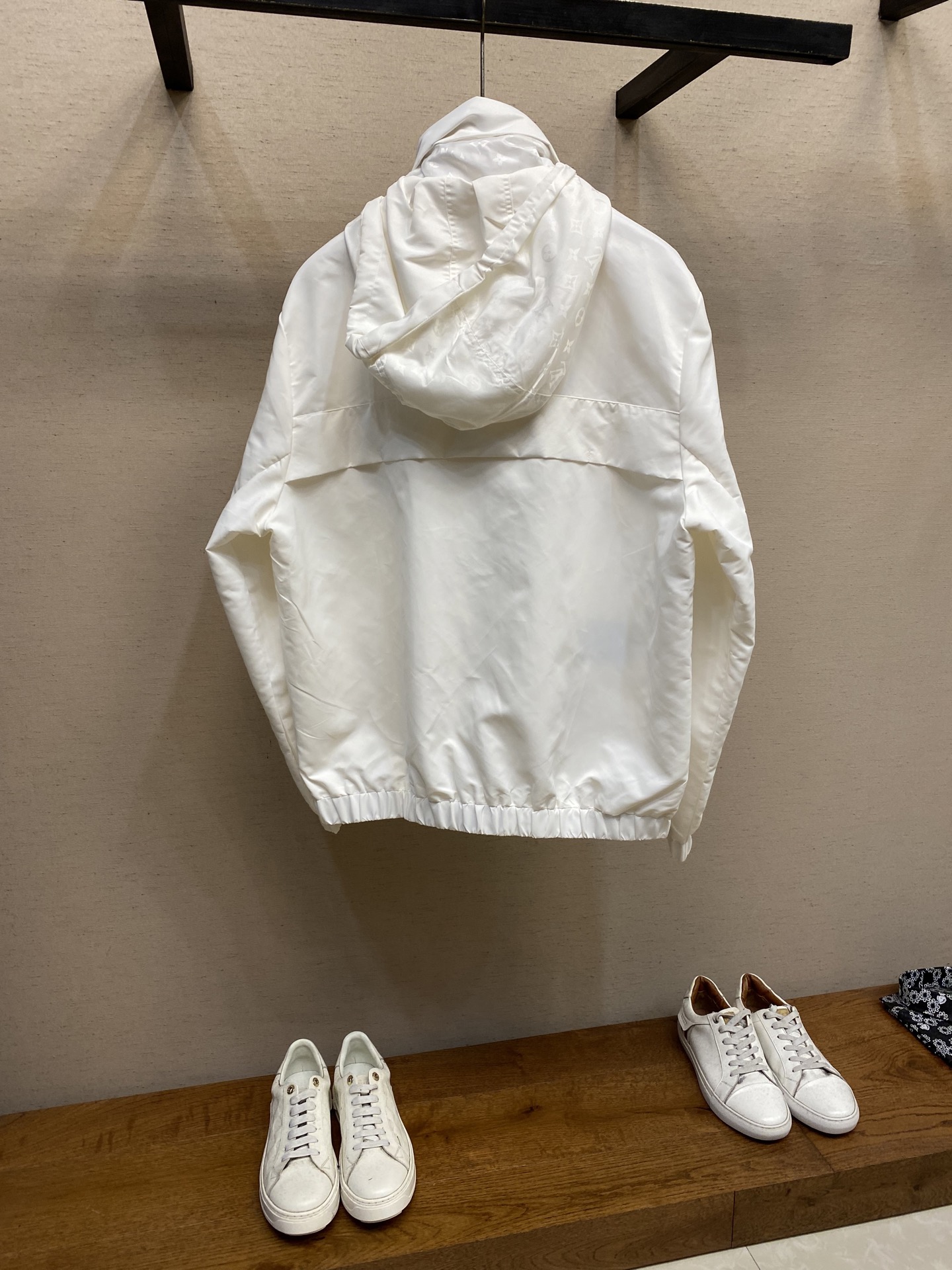 Louis Vuitton Jacket Polyester White M-xl