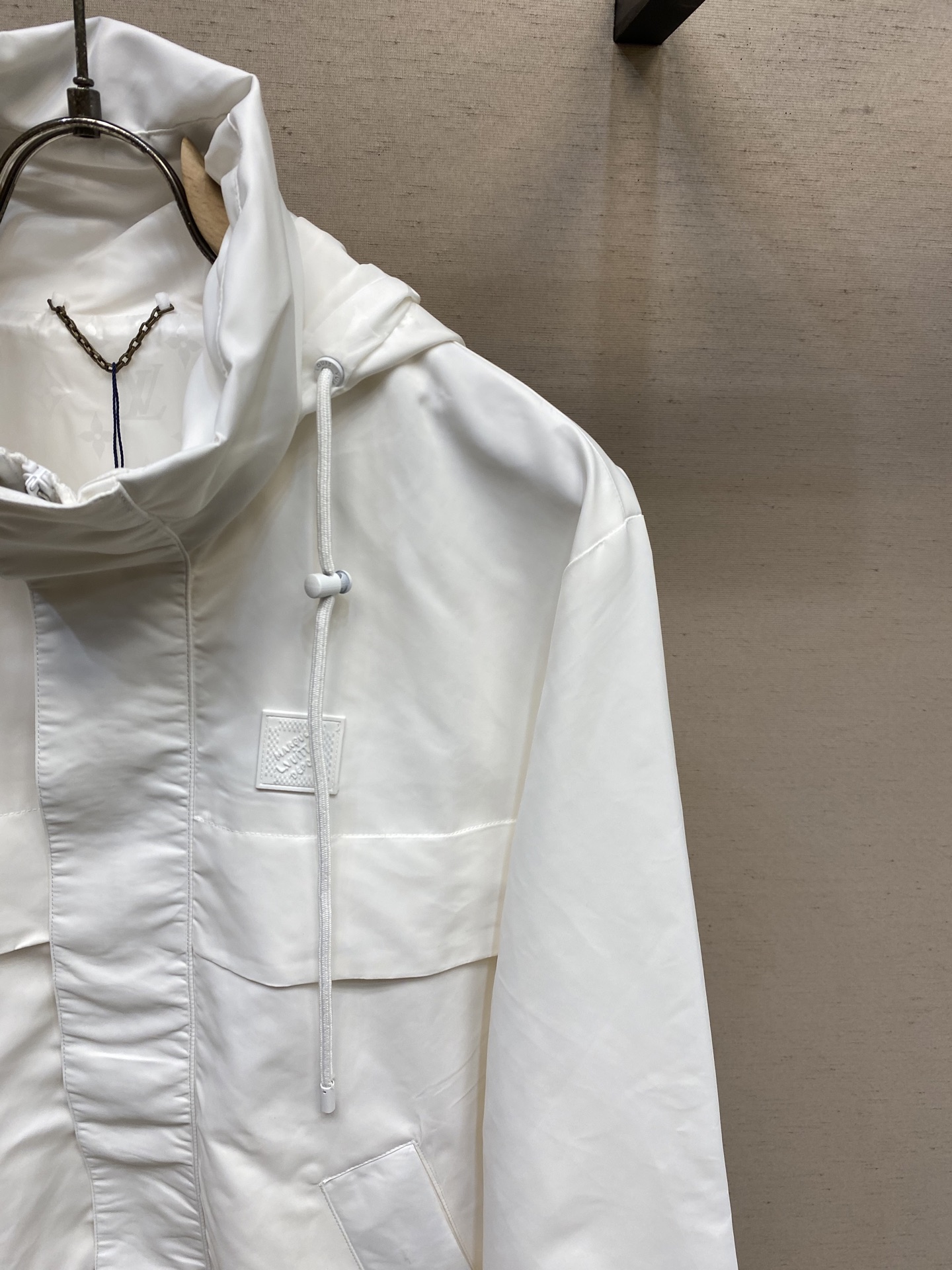 Louis Vuitton Jacket Polyester White M-xl