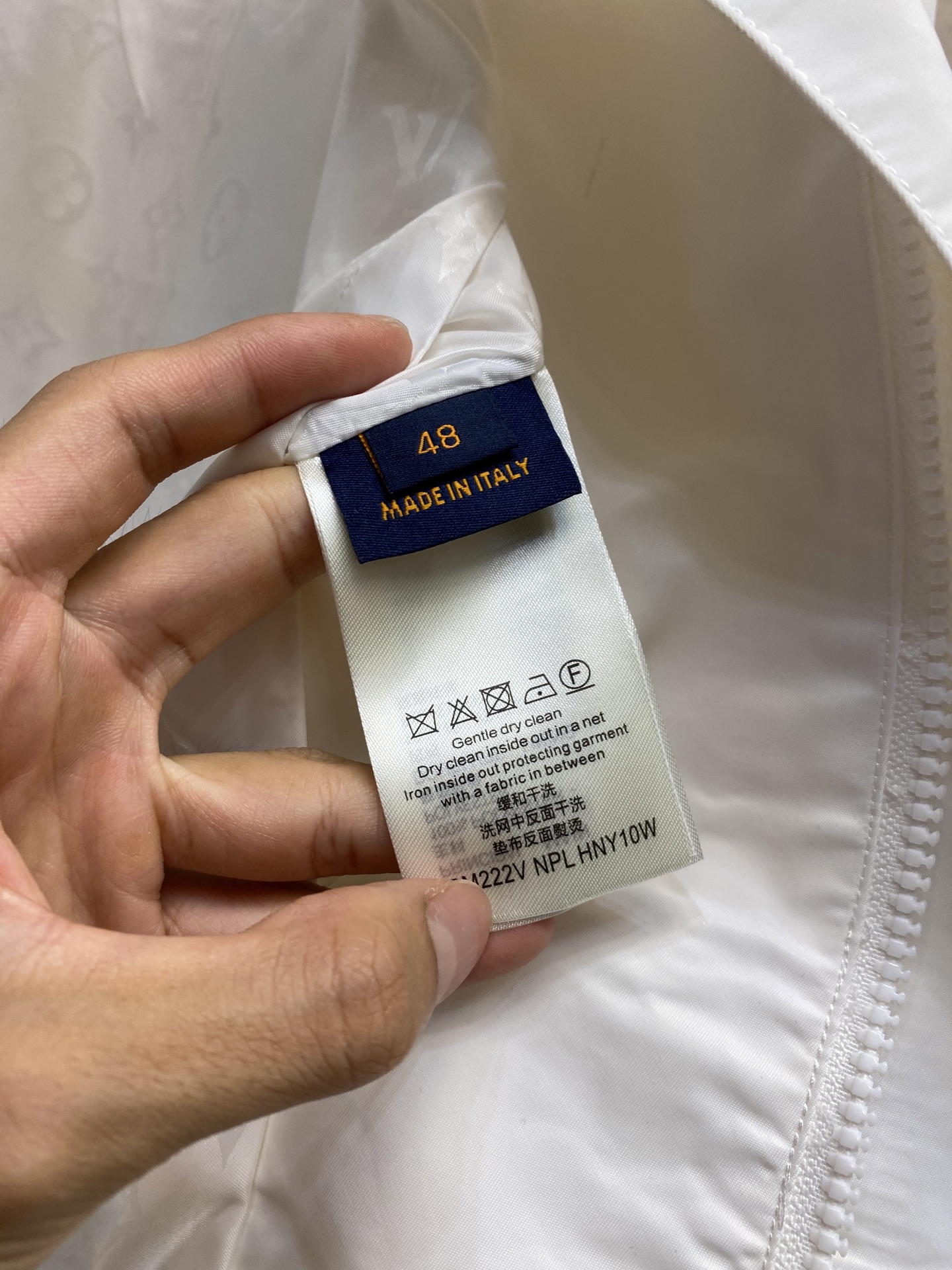 Louis Vuitton Jacket Polyester White M-xl