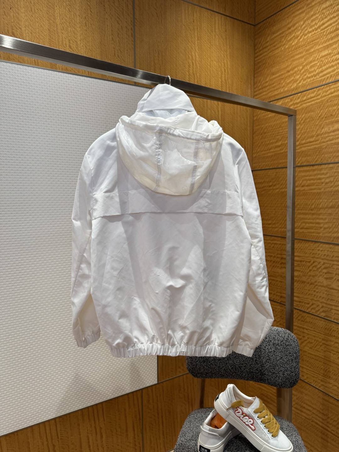 Louis Vuitton Couple Basic Clothing Cotton White Hooded S-m-l-xl