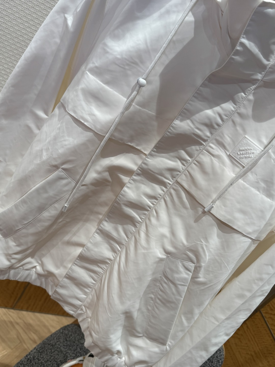 Louis Vuitton Couple Basic Clothing Cotton White Hooded S-m-l-xl
