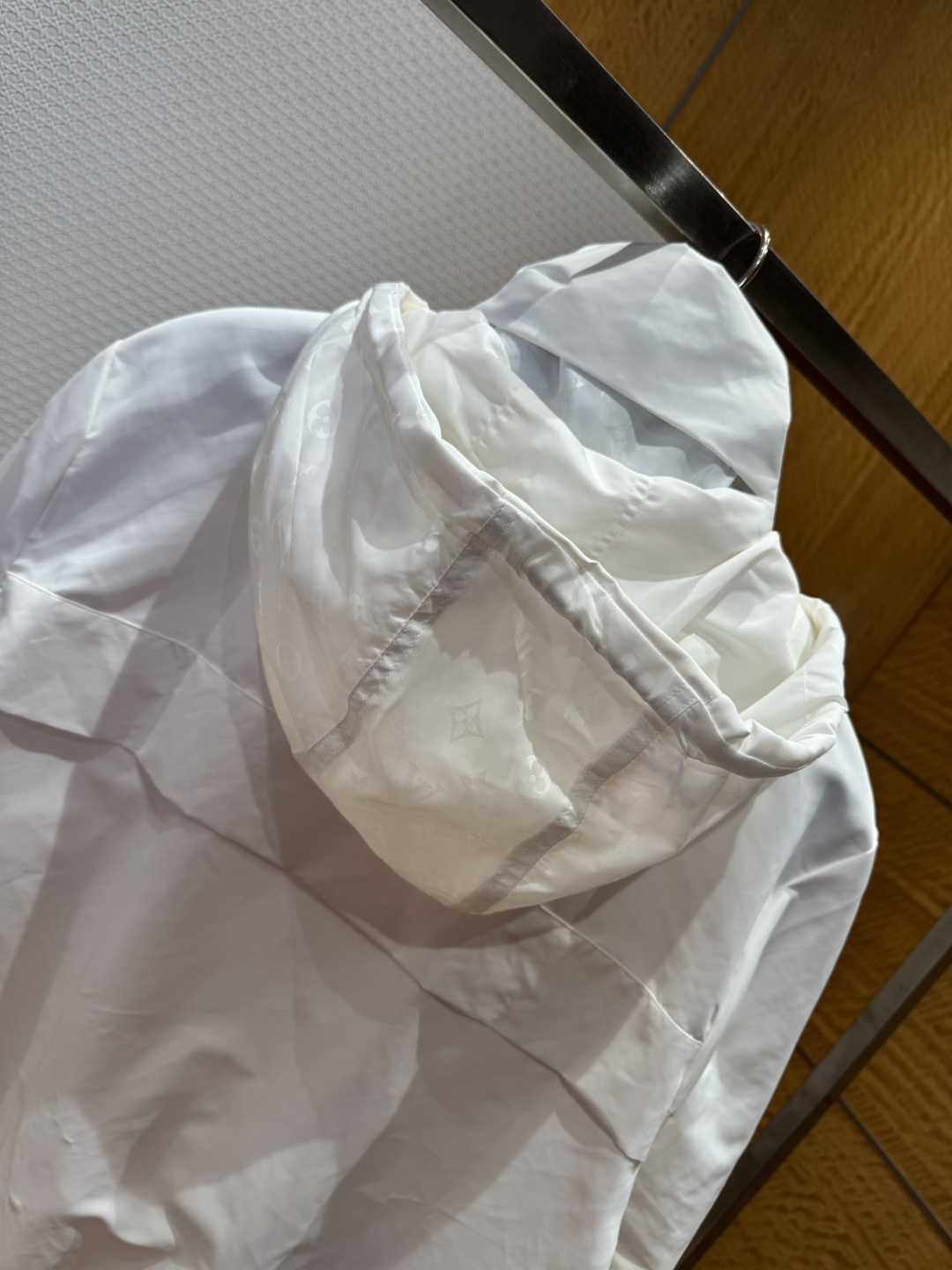 Louis Vuitton Couple Basic Clothing Cotton White Hooded S-m-l-xl