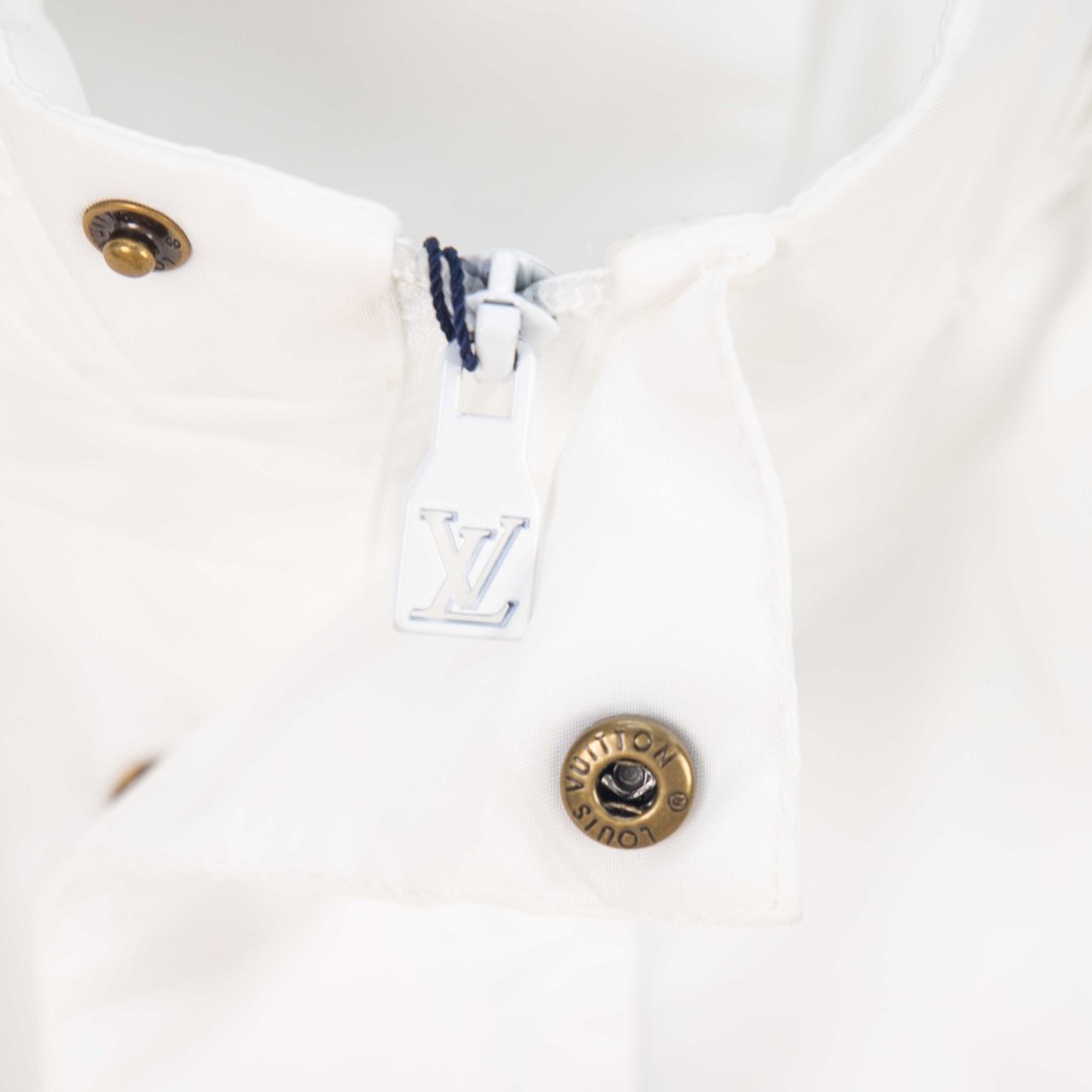 Louis Vuitton Couple Basic Clothing Polyester White Couple Style M-l-xl