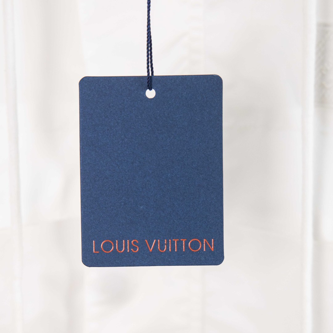 Louis Vuitton Couple Basic Clothing Polyester White Couple Style M-l-xl