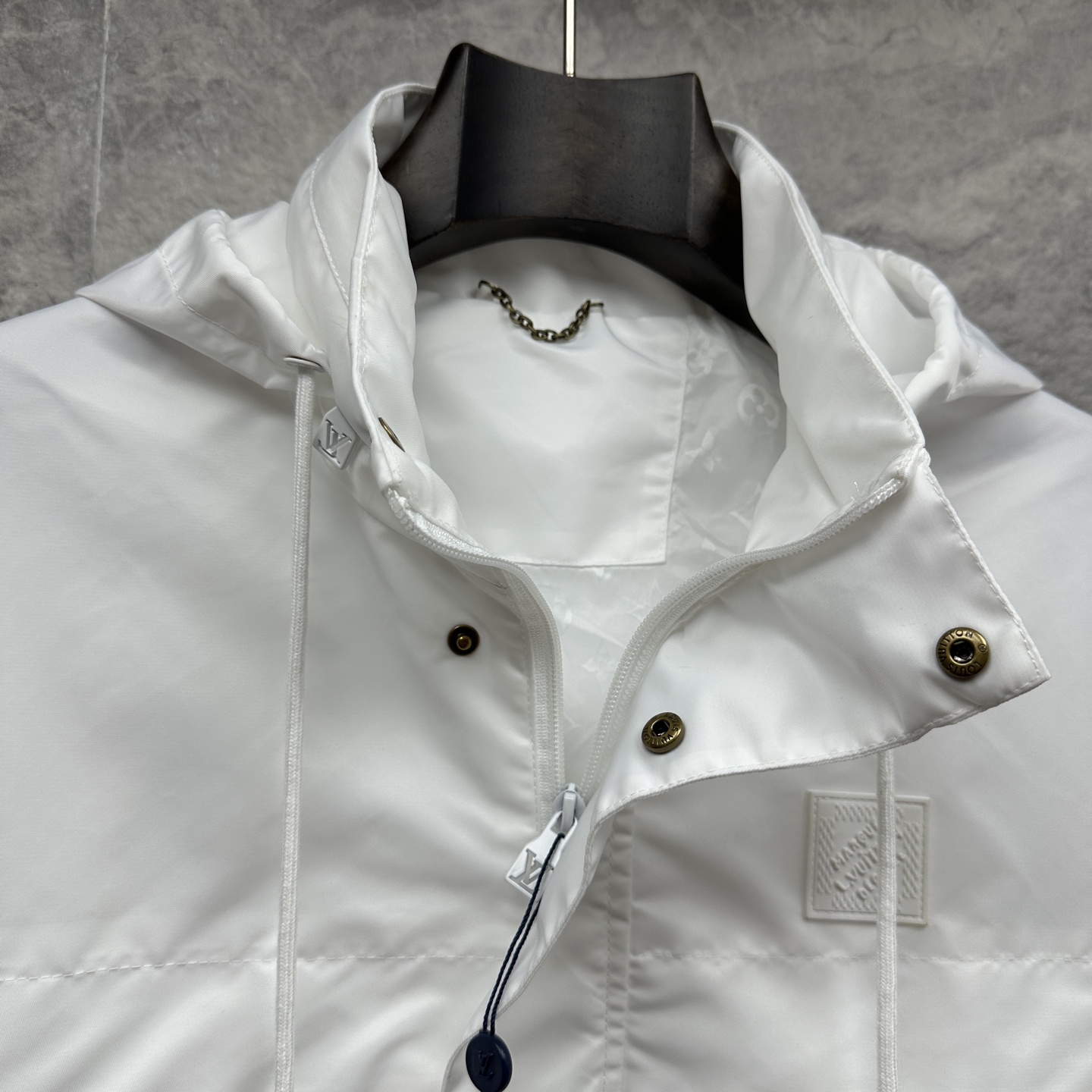 Louis Vuitton Couple Basic Clothing Polyester White Couple Style M-l-xl