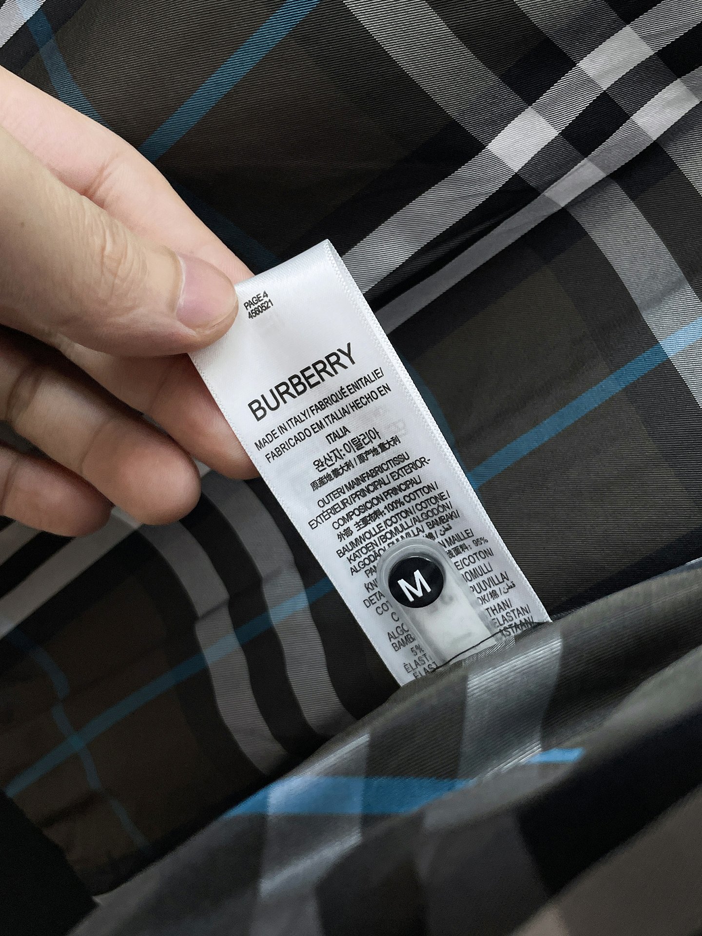 Burberry Male Jacket S-m-xl