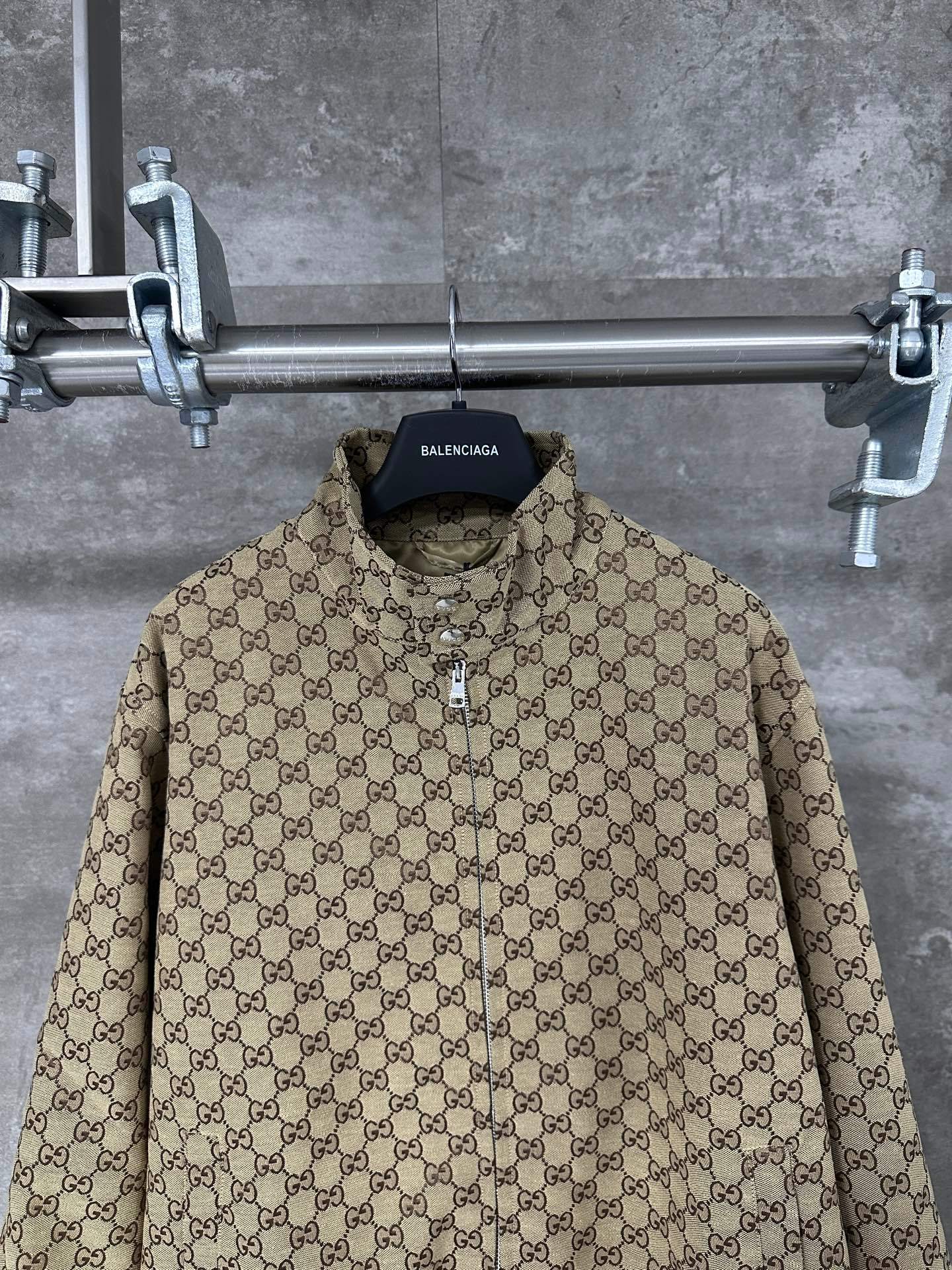 Gucci Couple Jacket Brown S-m-xl
