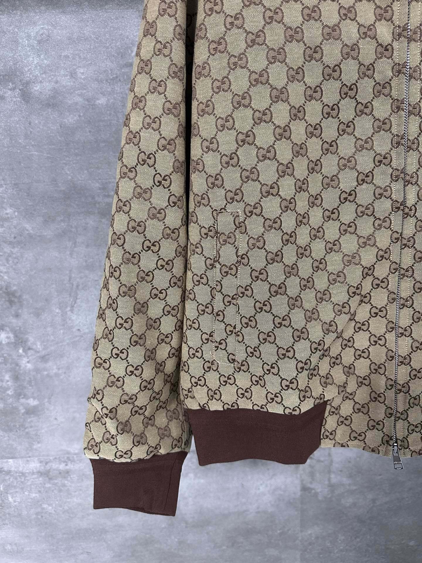 Gucci Couple Jacket Brown S-m-xl