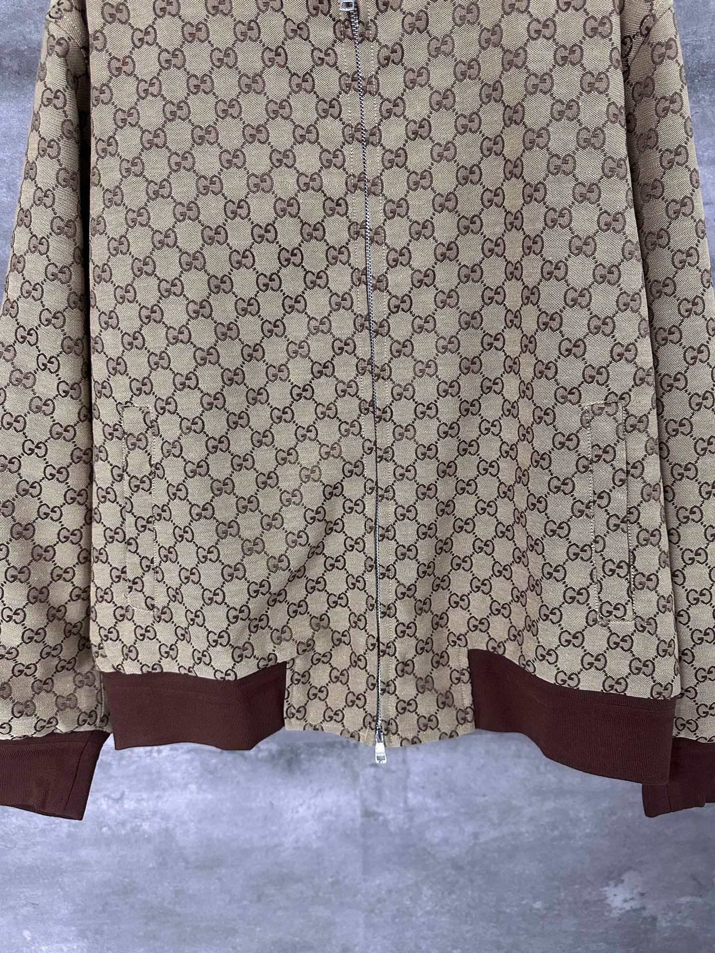 Gucci Couple Jacket Brown S-m-xl