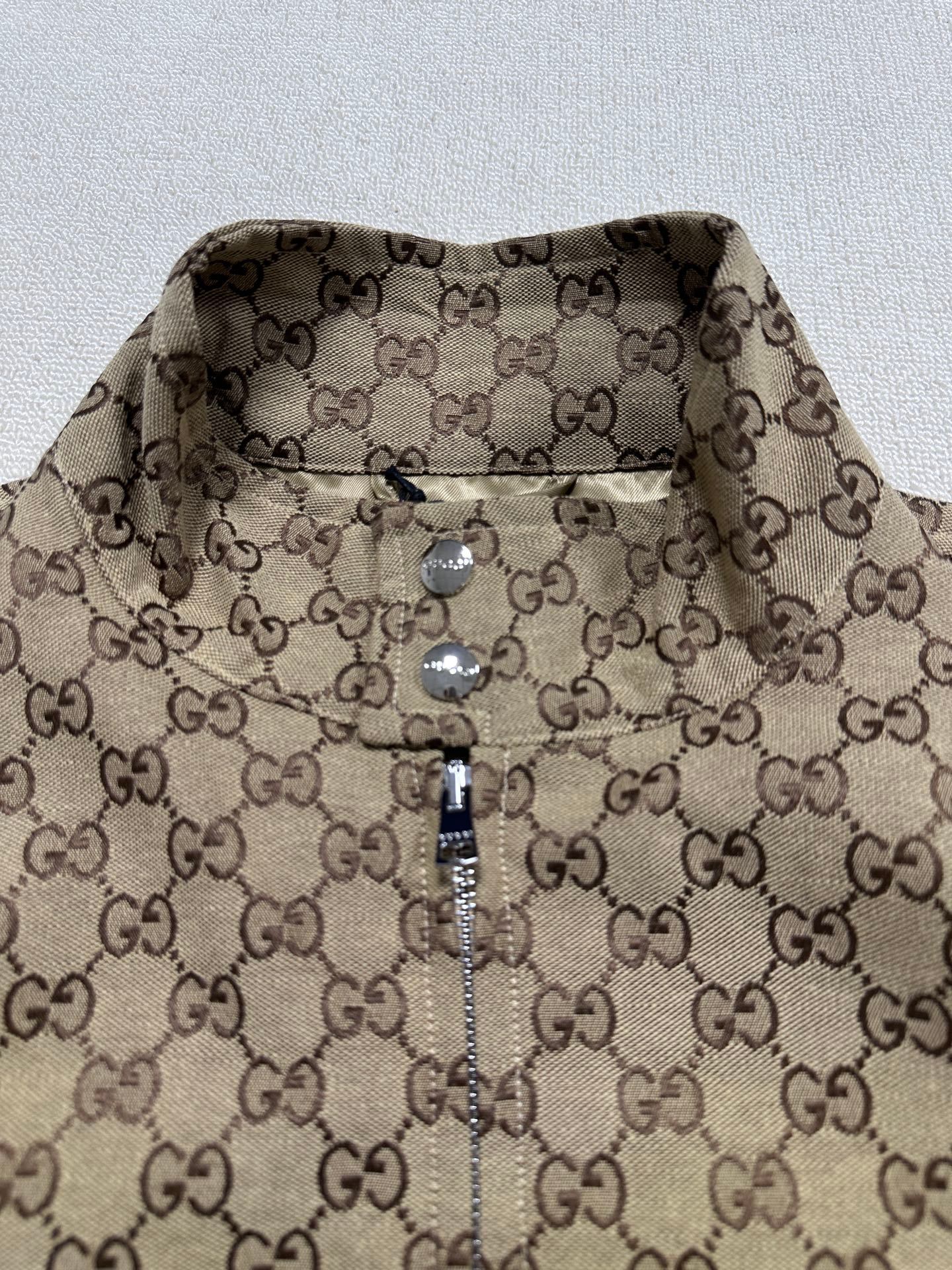Gucci Couple Jacket Brown S-m-xl