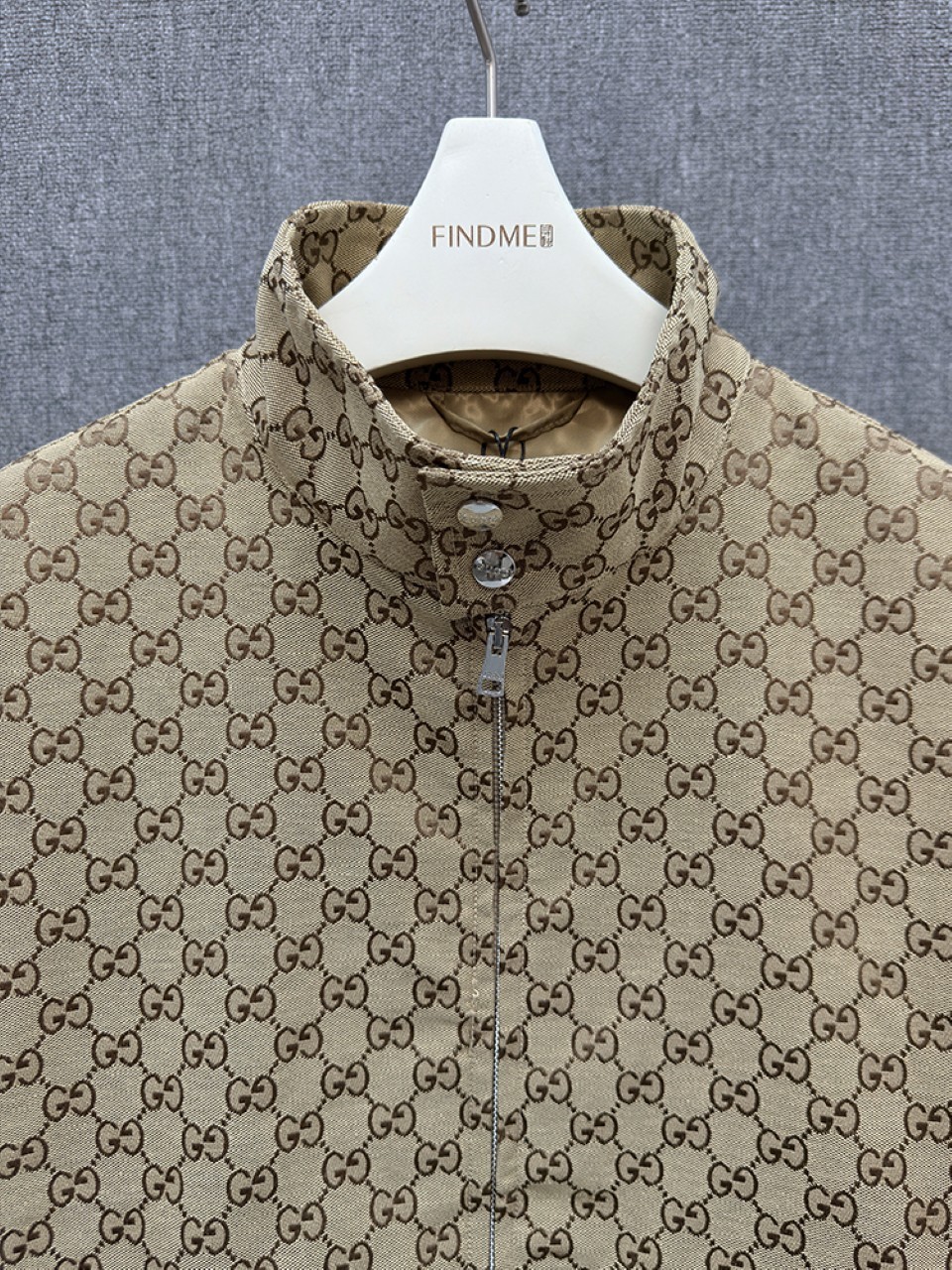Gucci Jacket Knitted Brown M-xl