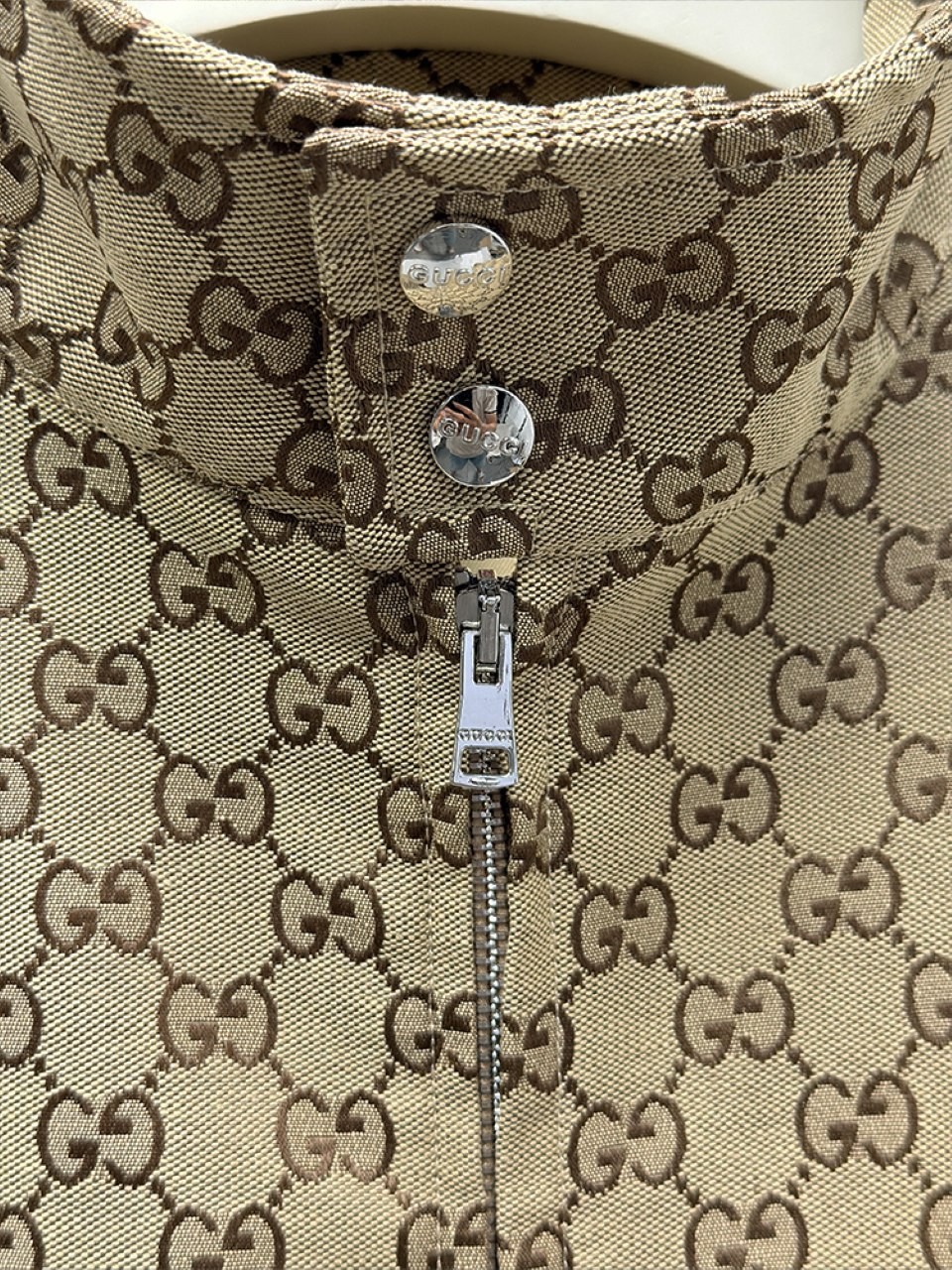 Gucci Jacket Knitted Brown M-xl