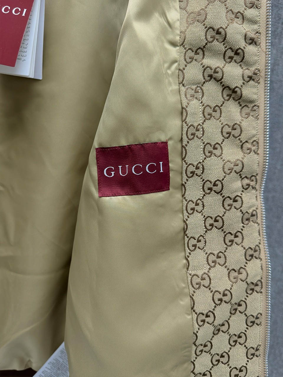 Gucci Jacket Knitted Brown M-xl