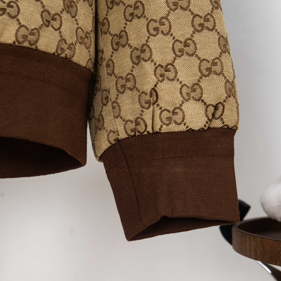 Gucci Couple Jacket Brown M-xl