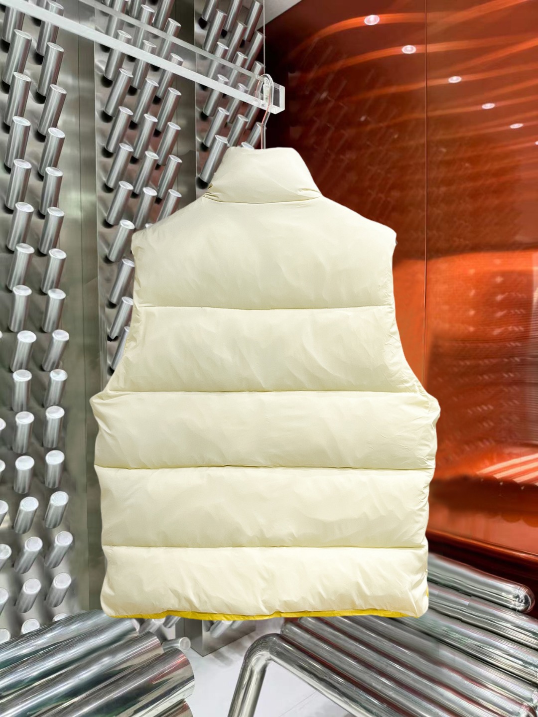 Moncler Down Vest Goose Down M-xl