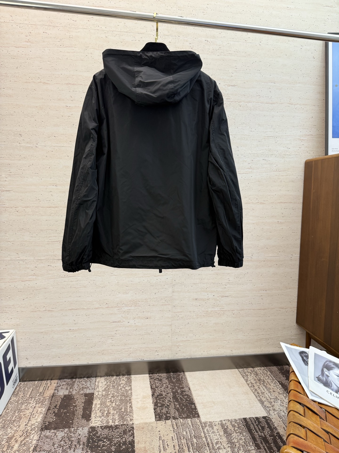 Burberry Male Jacket Hooded S-m-xl