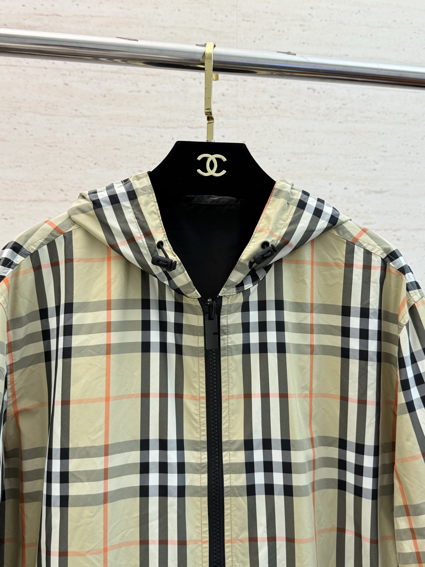 Burberry Male Jacket Hooded S-m-xl
