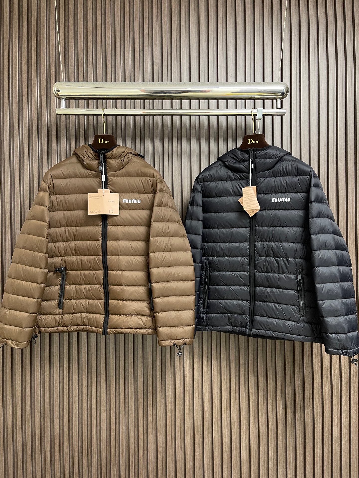 Miu Miu Down Jacket Hooded M