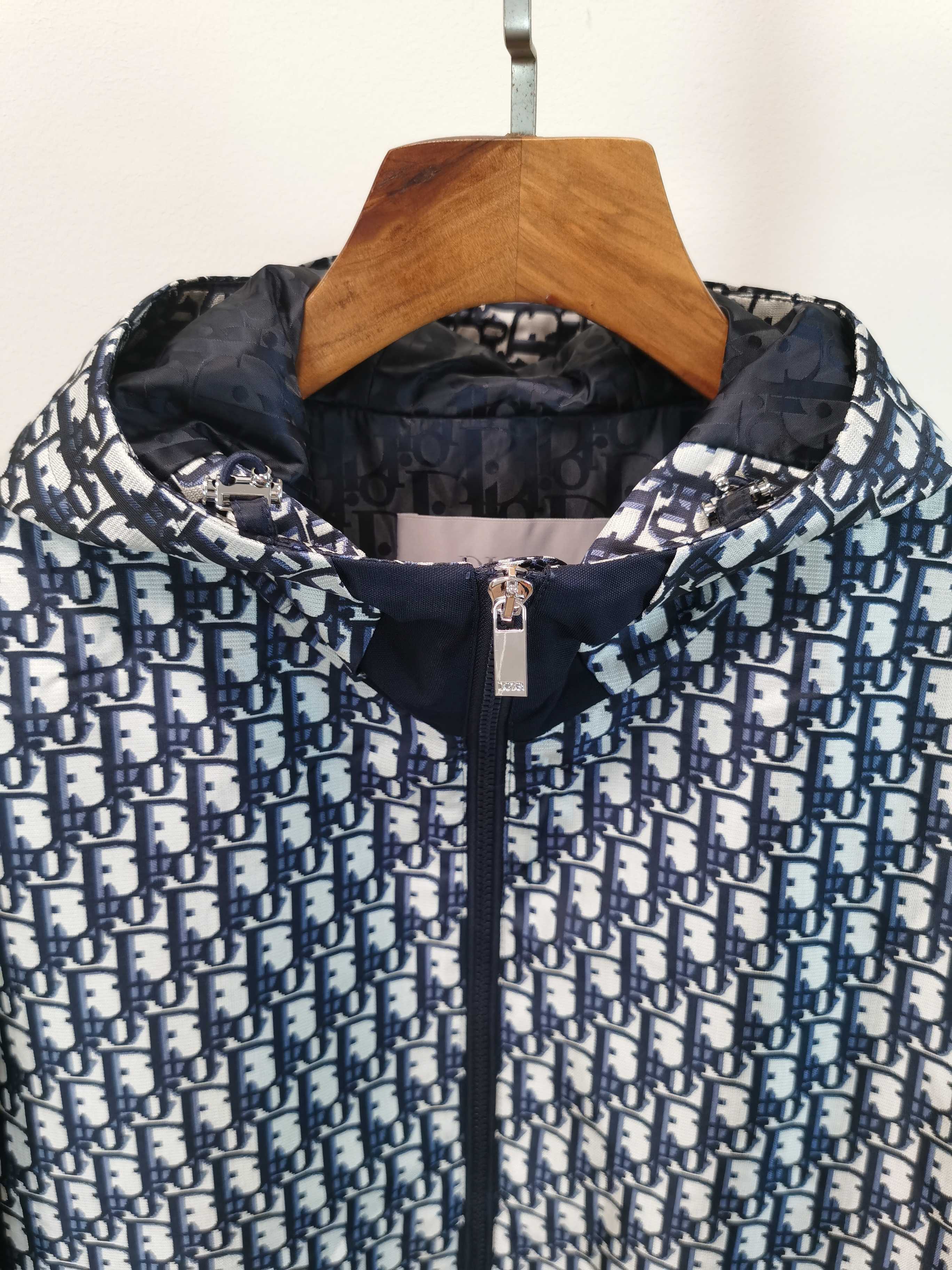 Dior Jacket Cotton Blue M-l-xl