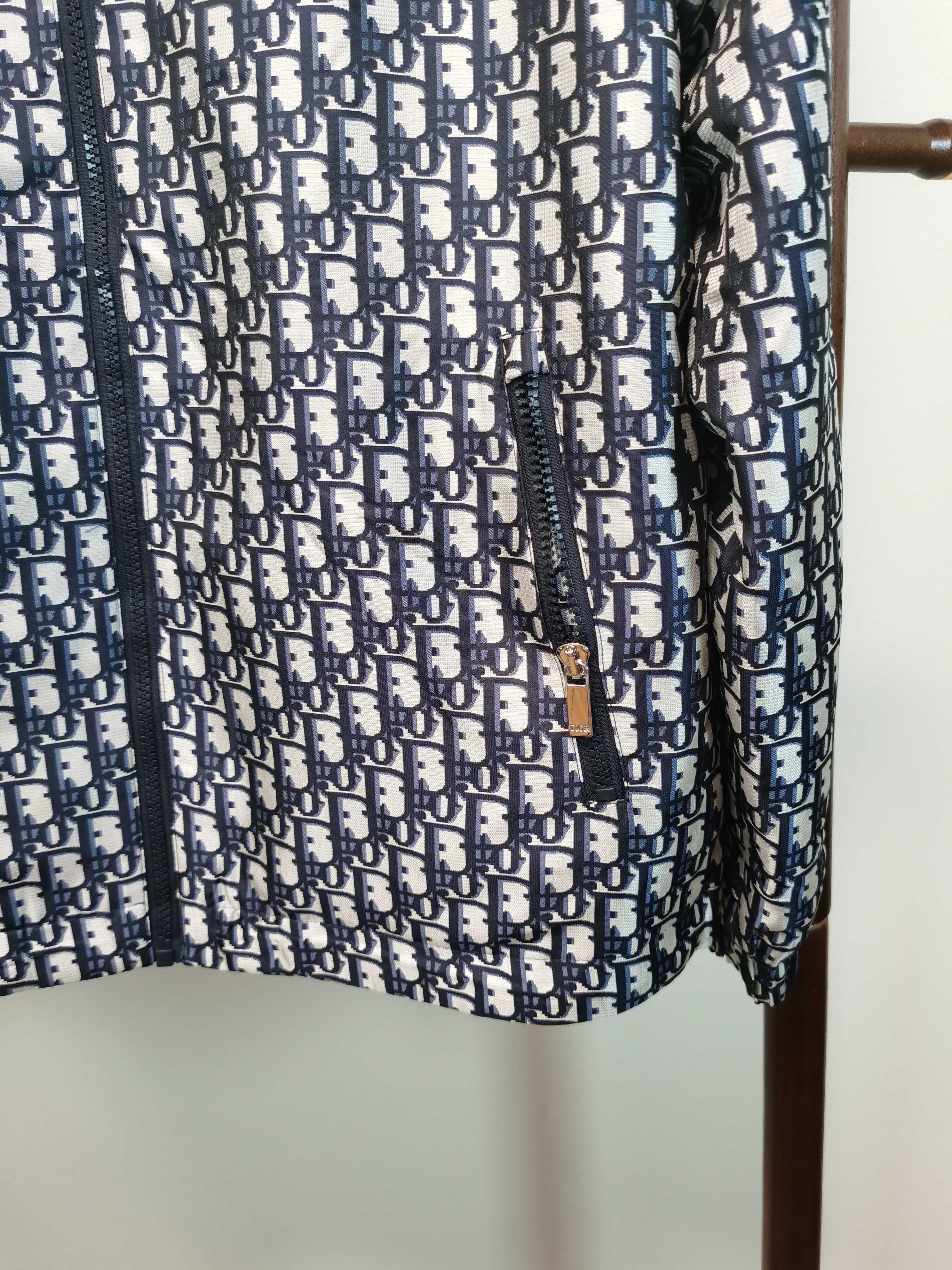 Dior Jacket Cotton Blue M-l-xl