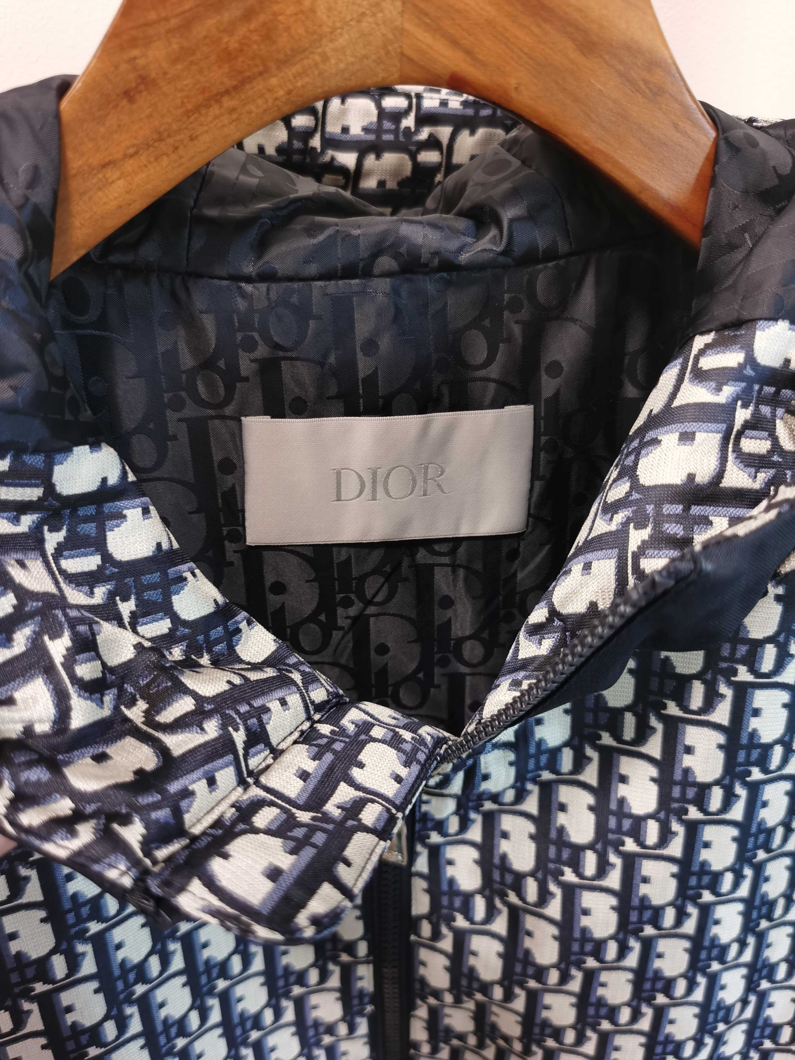 Dior Jacket Cotton Blue M-l-xl