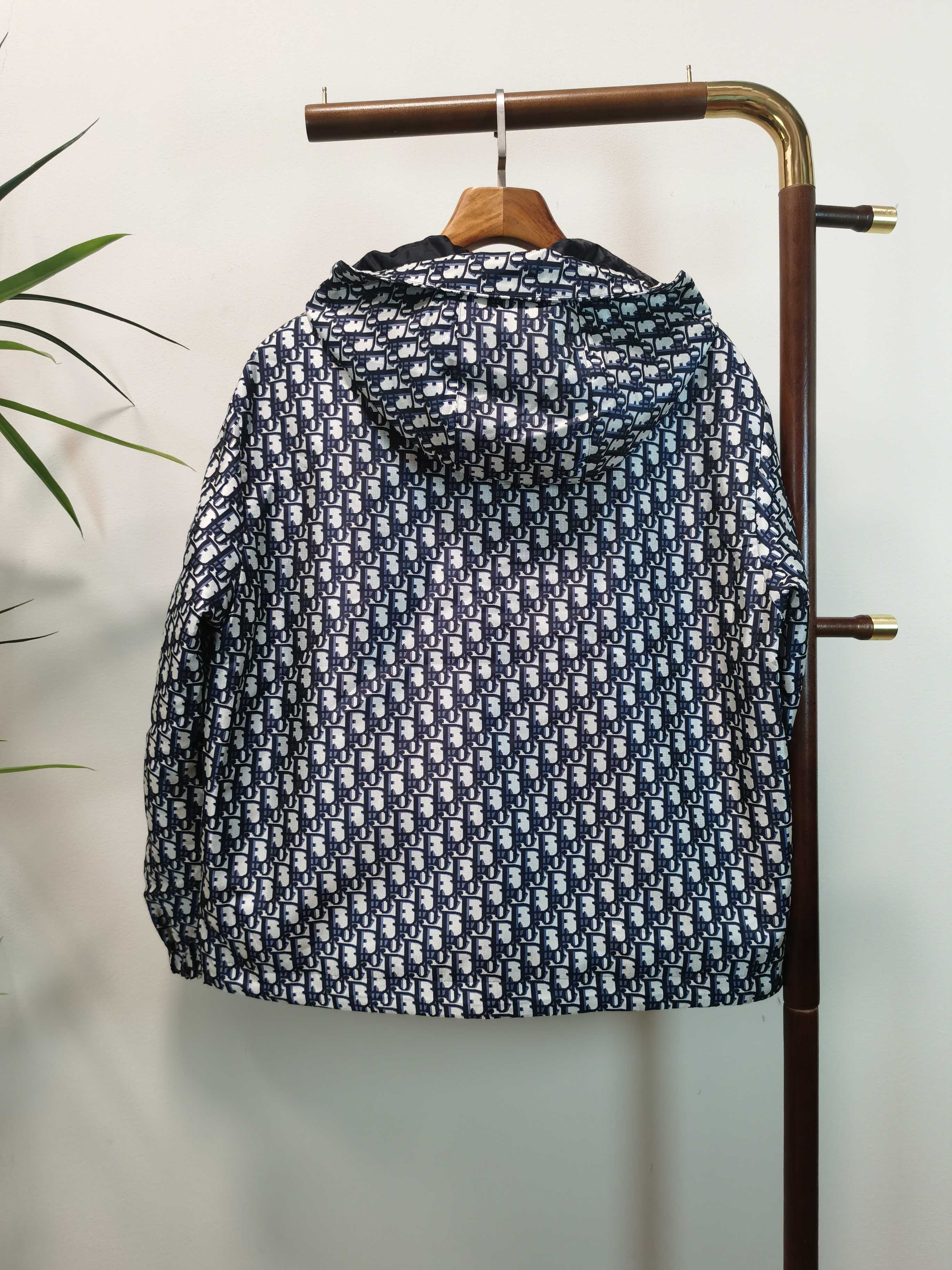 Dior Jacket Cotton Blue M-l-xl