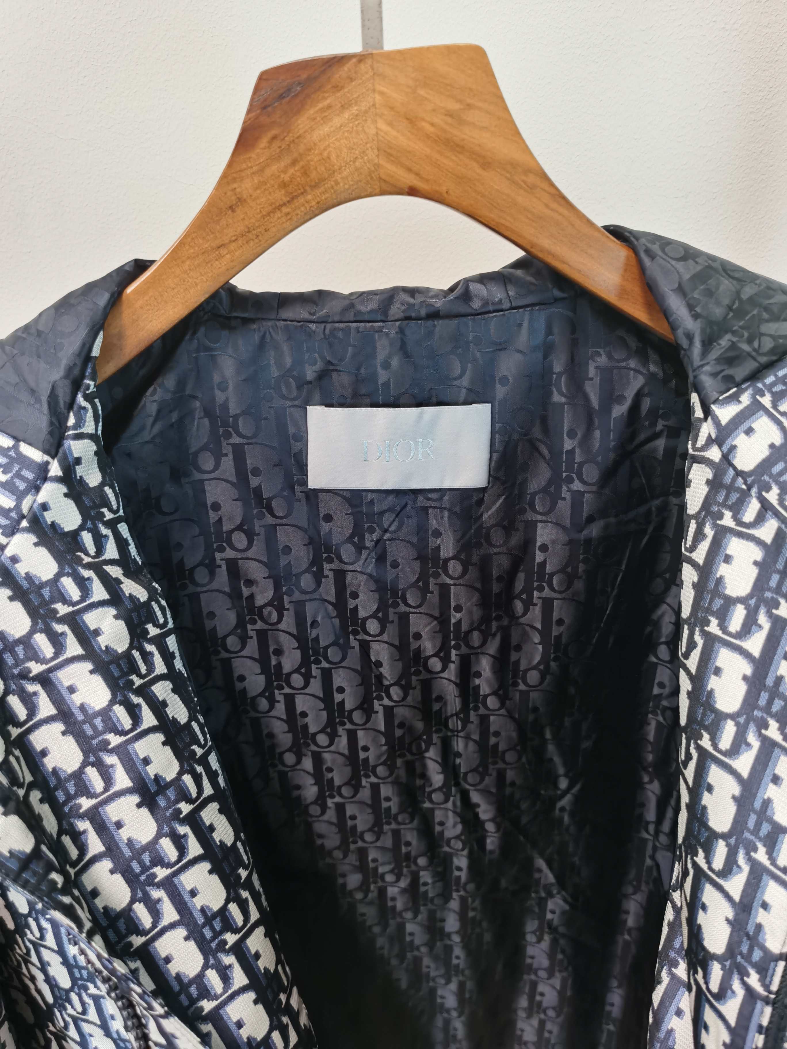 Dior Jacket Cotton Blue M-l-xl