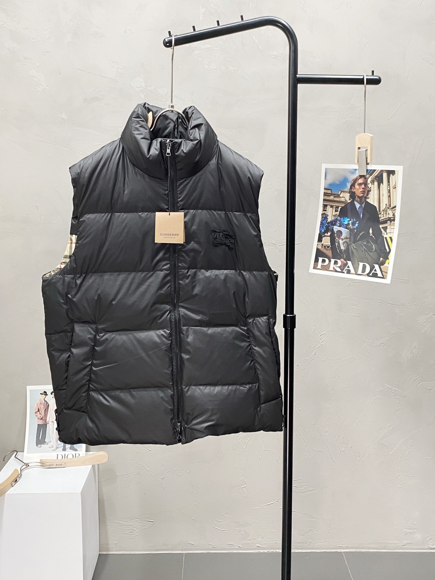 Burberry Down Vest M-xl