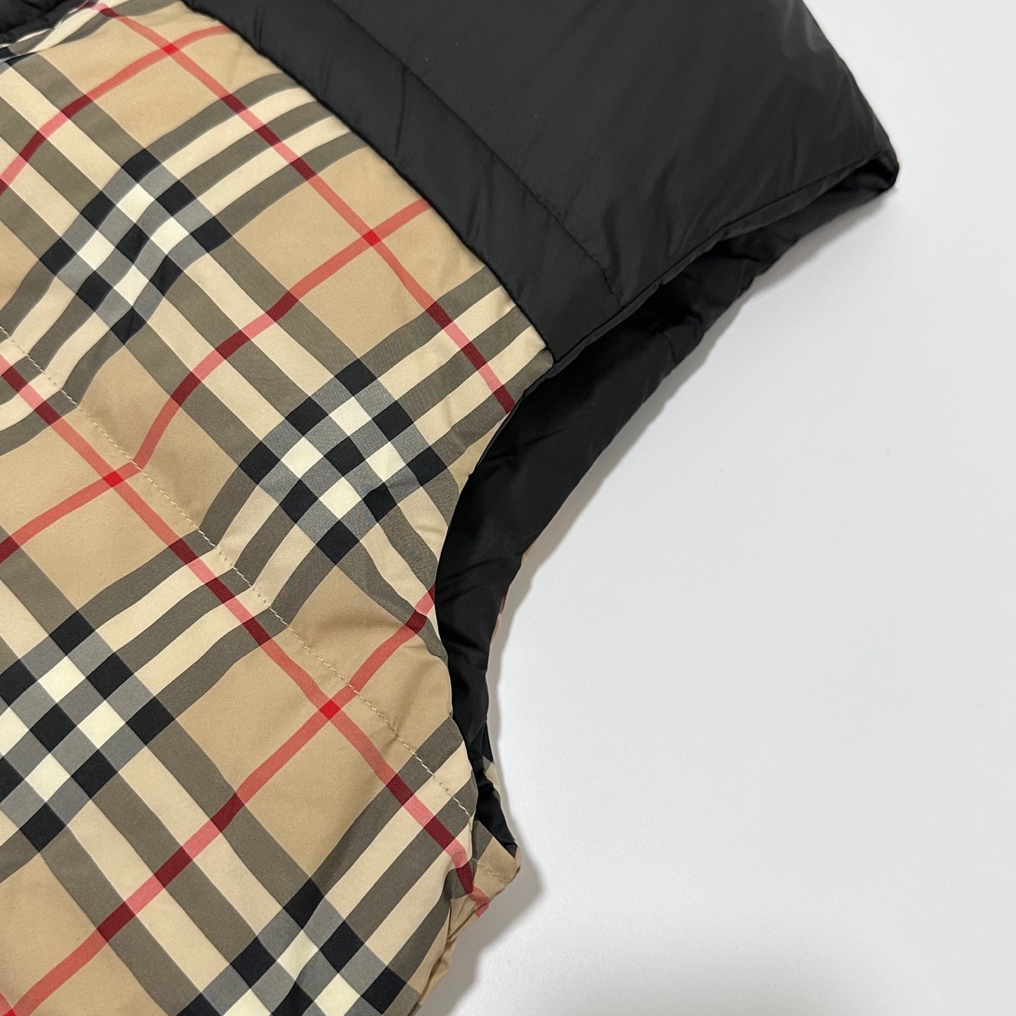 Burberry Down Jacket Cotton Black S-m-xl