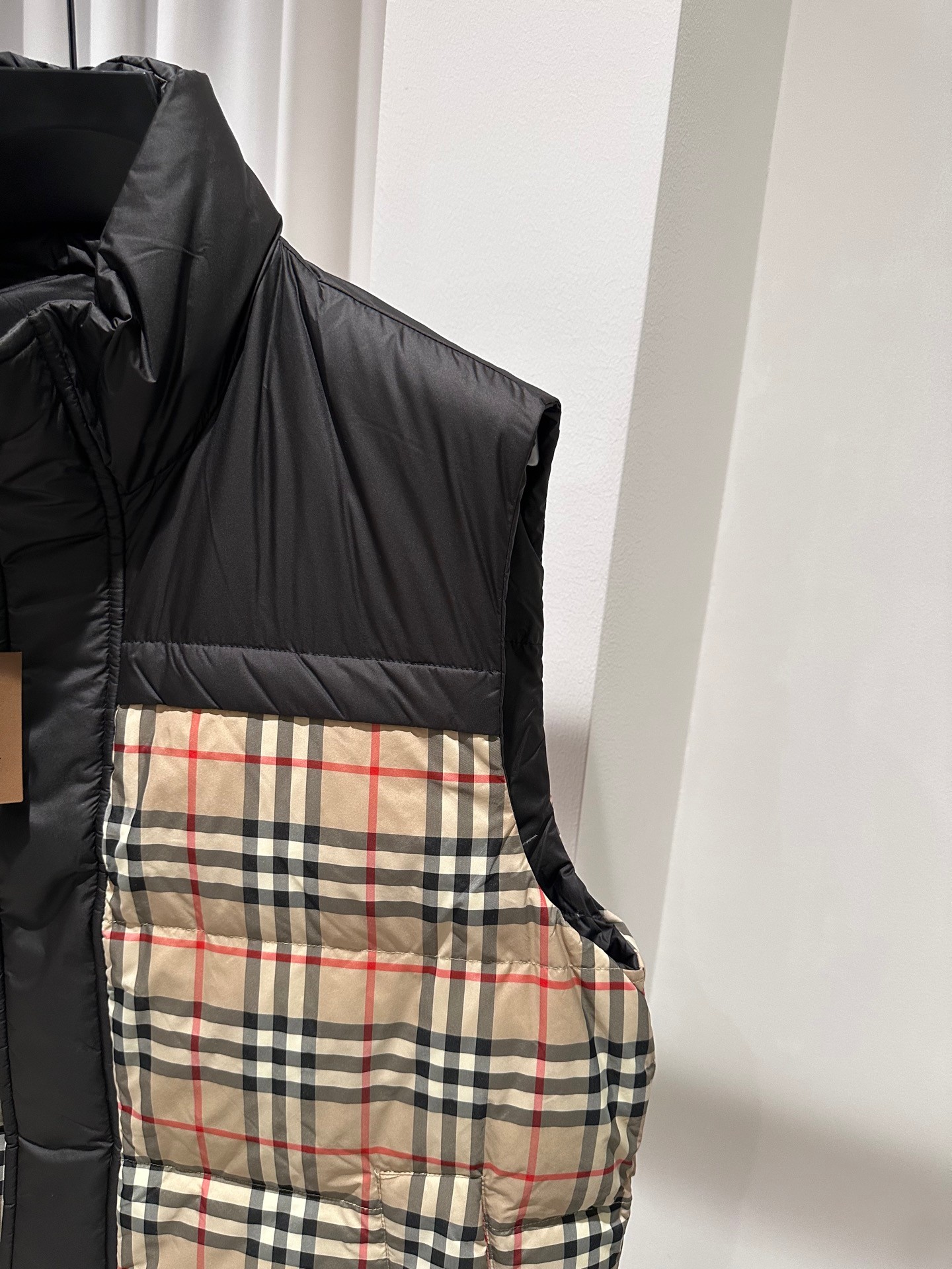 Burberry Down Jacket Cotton Black S-m-xl