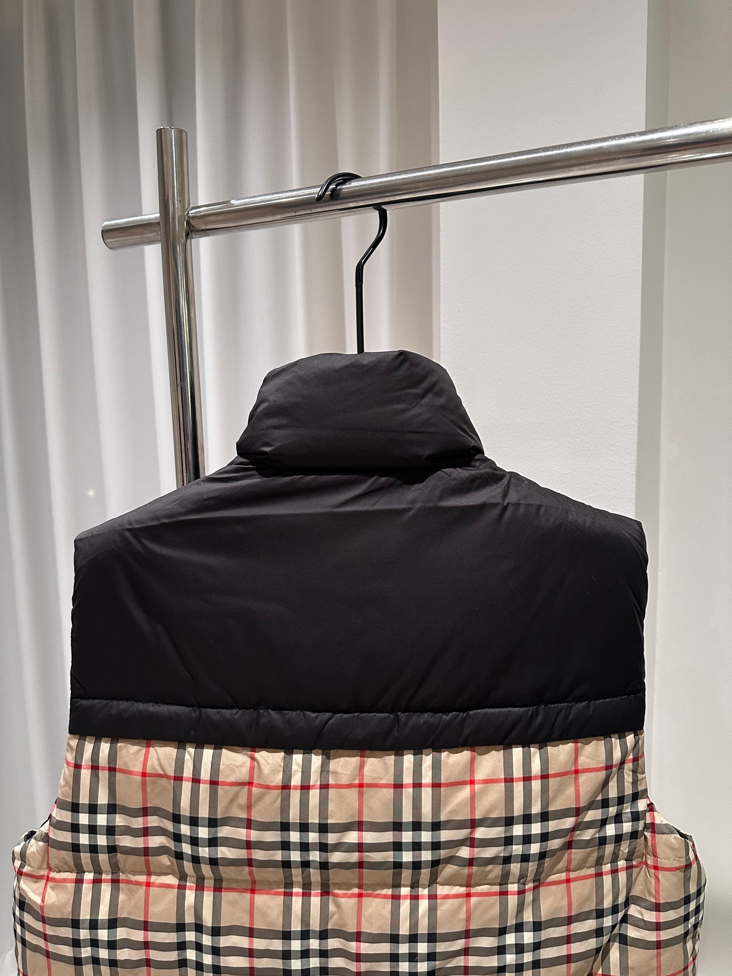 Burberry Down Jacket Cotton Black S-m-xl