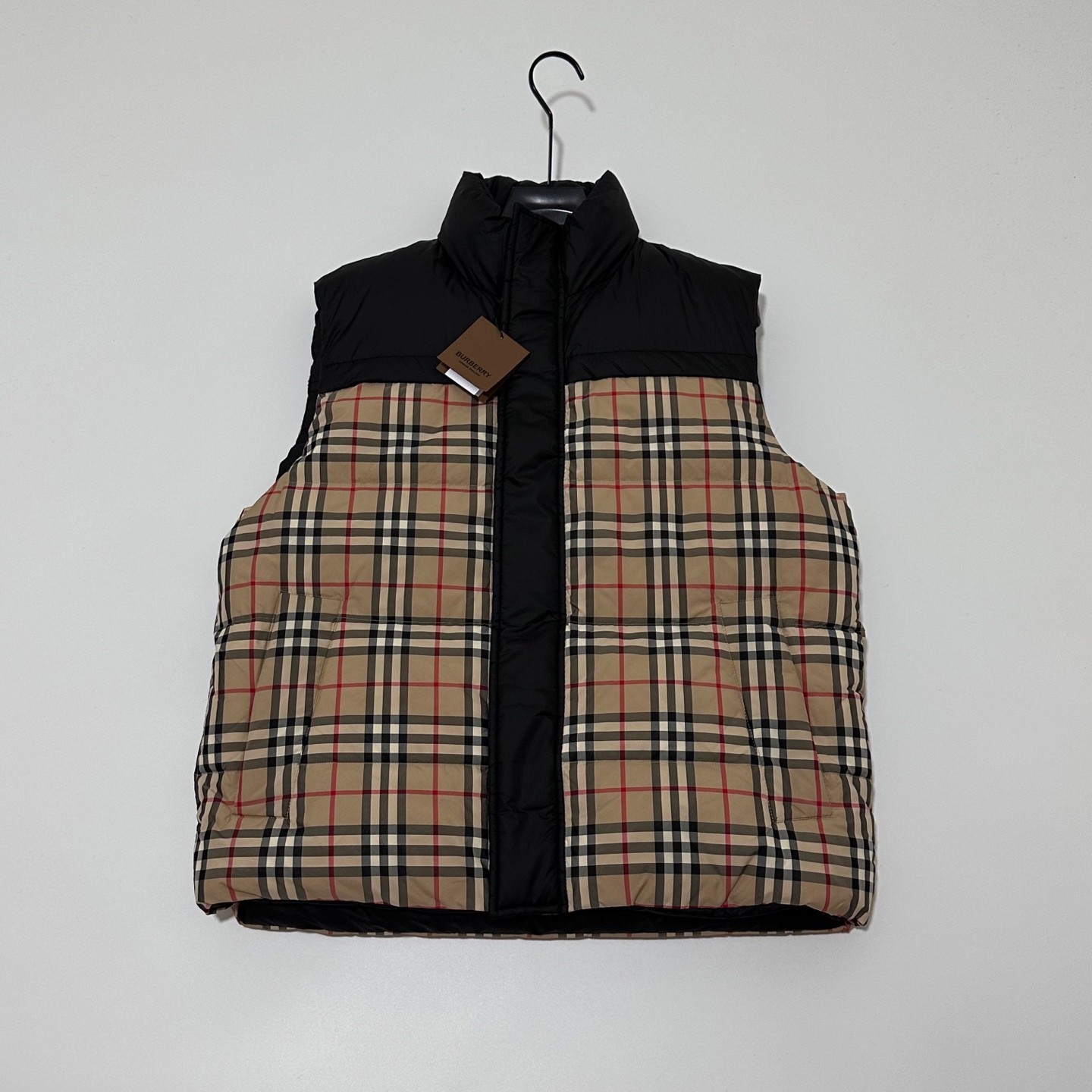 Burberry Down Jacket Cotton Black S-m-xl